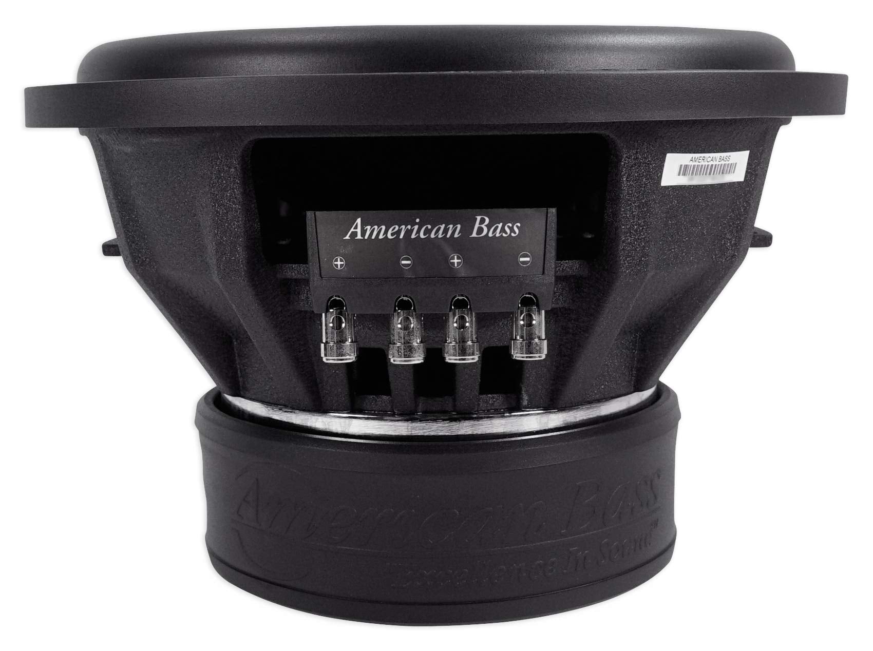 American Bass Xr 12D2 12'' 2,400 Watts Max Power Dual 2 Ohm Car Subwoofer