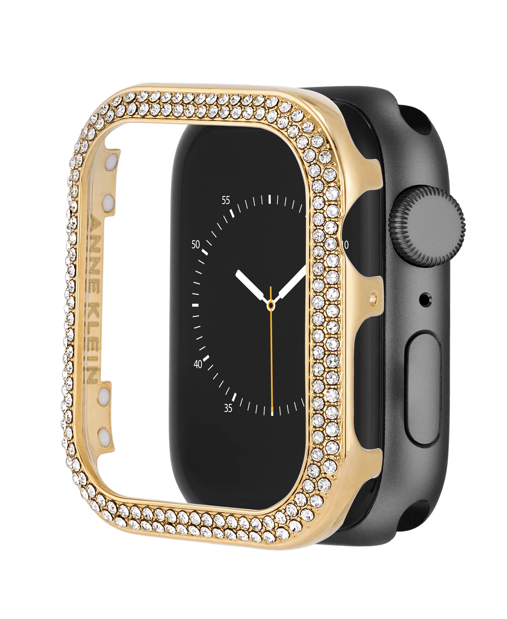 Anne Klein Premium Crystal Bumper, Compatible With Apple Watch, Seamless Fit, Easy Installation, Bumper For Apple Watch