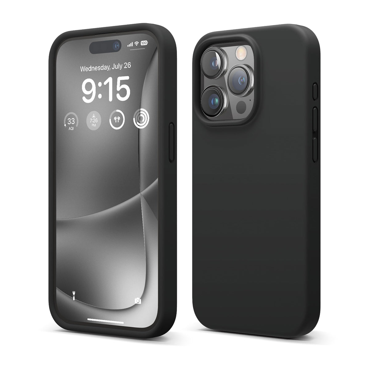 Elago Compatible With Iphone 15 Pro Case, Liquid Silicone Case, Full Body Protective Cover, Shockproof, Slim Phone Case, Anti Sc