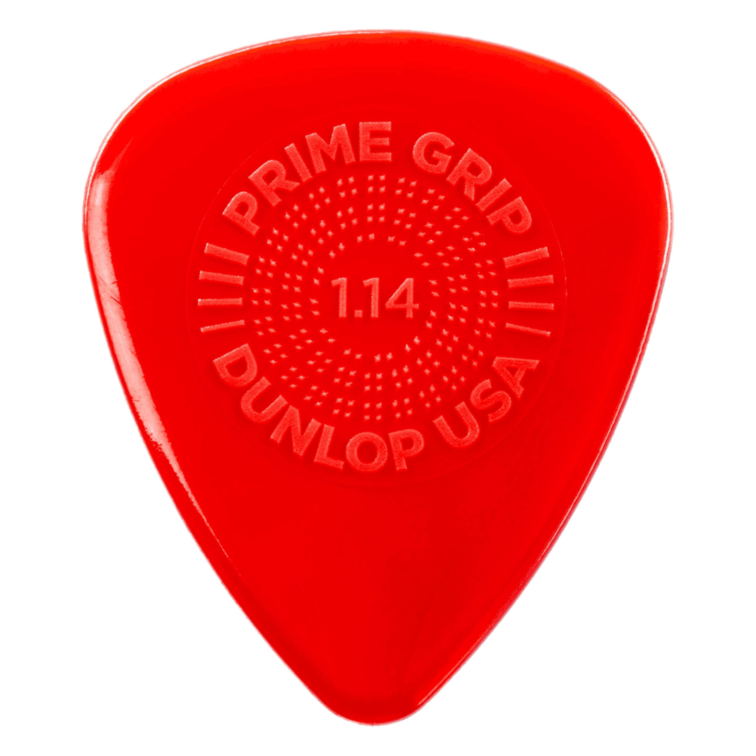 Dunlop Guitar Pick Prime Grip Delrin 500 1.14Mm (12 Pk) 450P114