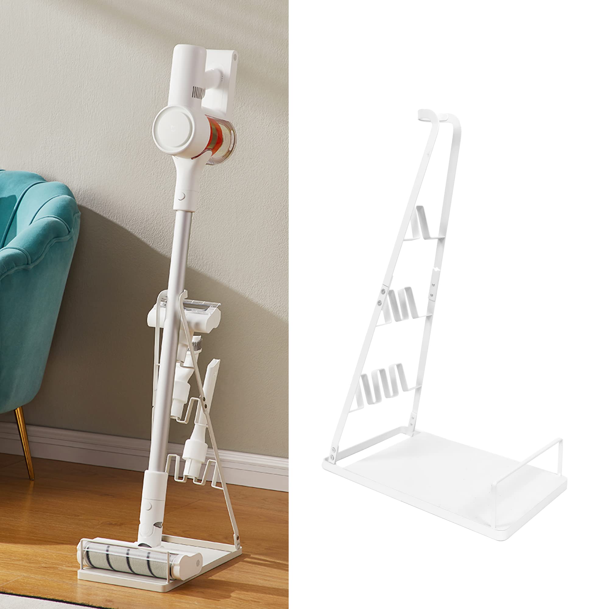 Izsohhome Universal Vacuum Stand,Storage Stand Docking Station Holder,Stable Metal Storage Bracket Stand Holder,Compatible With