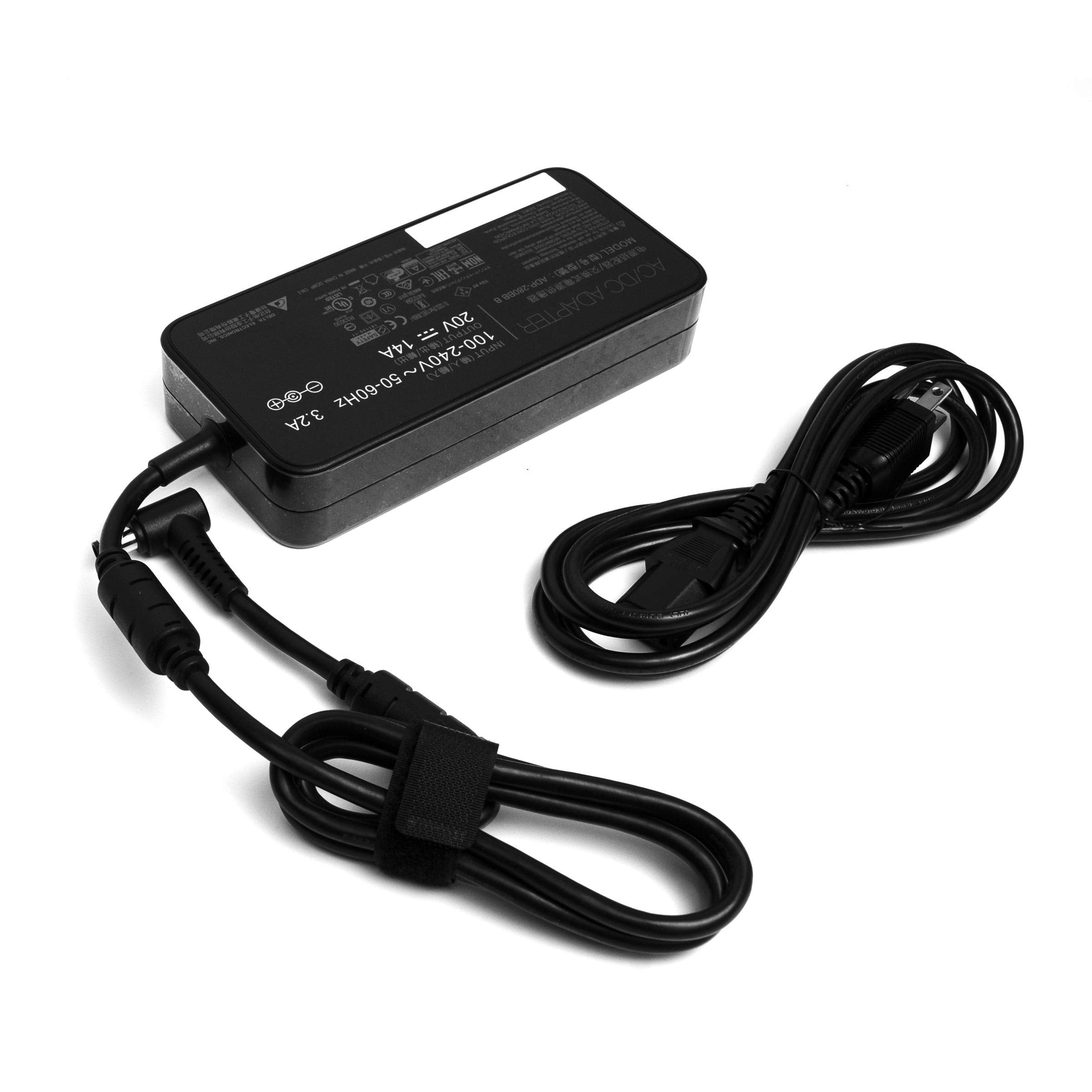 Genuine 280W Ac/Dc Power Adapter (957-17E21P-101) For Msi Ge/Gl With Rtx 2070/Rtx 2080 Laptops
