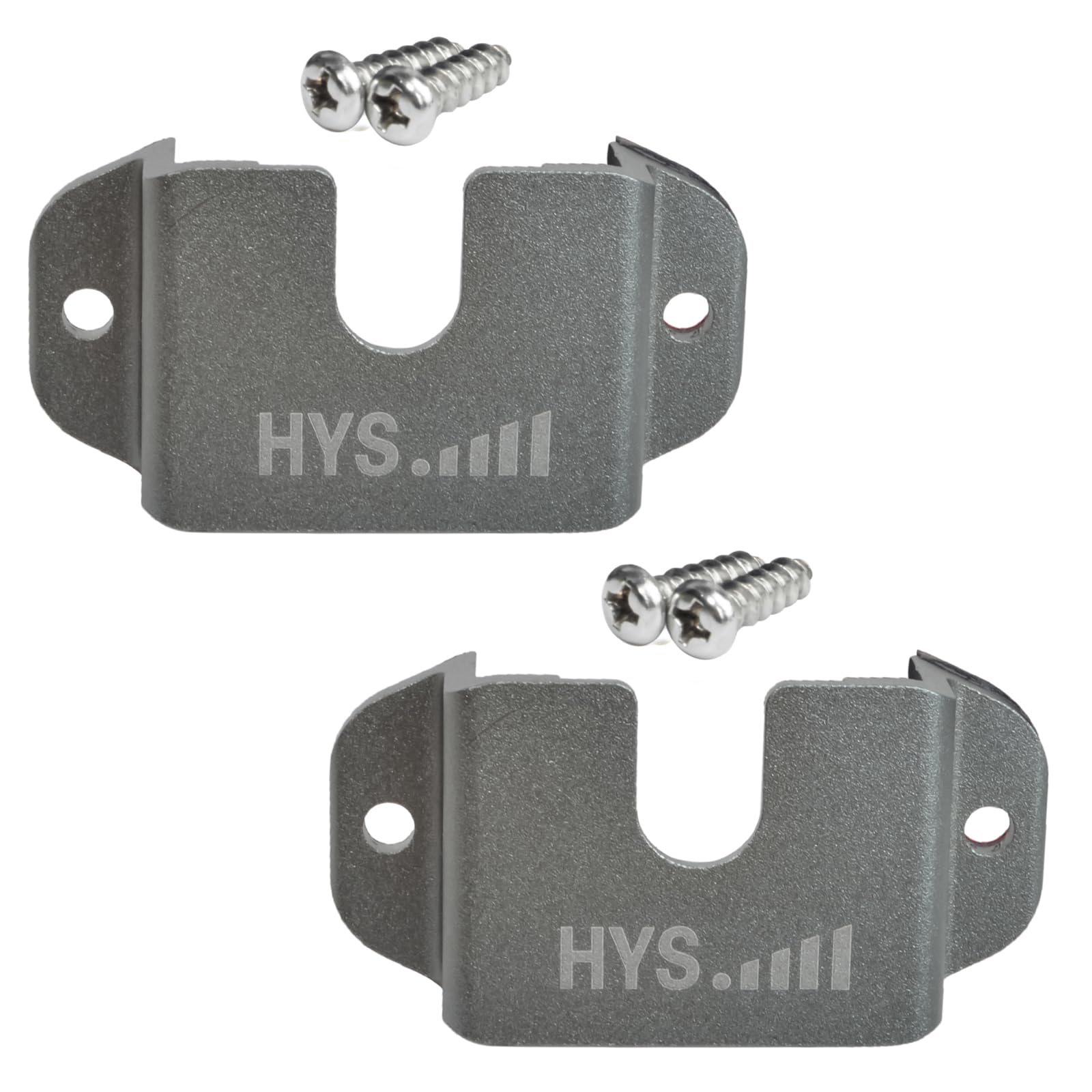 Hys Aluminium Alloy Car Mount Kit For Cb, Vhf & Uhf Radios, Handheld Radio Bracket With Hand Mic Holder And Base, Cb Radio Mount, Vhf Marine Radio Holder Mount