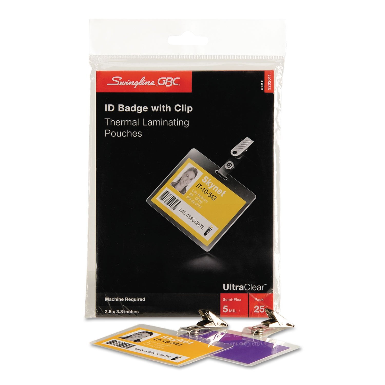 Swingline Gbc Laminating Pouches, 5 Mil, 9 X 11 1/2, 100/Pack