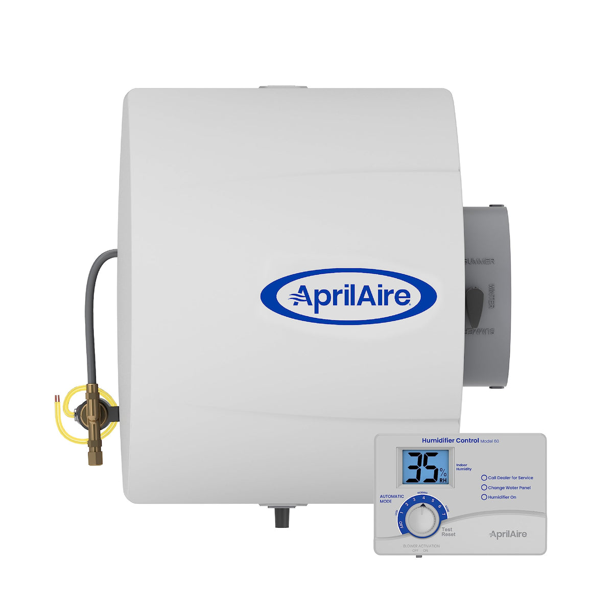 Aprilaire 400 Whole House Humidifier, Automatic Water Saver Furnace Humidifier, Large Capacity Whole House Humidifier For Homes