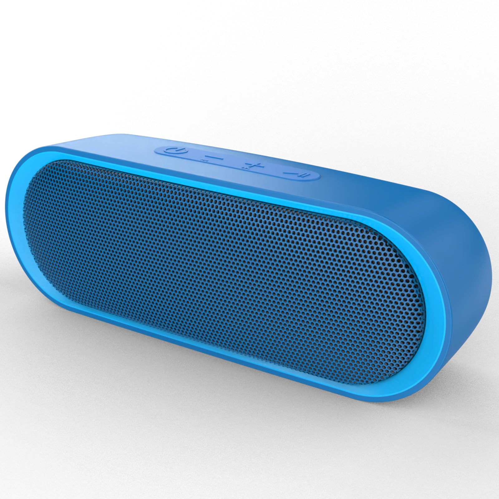 Lenrue Bluetooth Speakers, Waterproof Portable Speakers With Tws, 24 Playtime, Stereo Sound, Wireless For Home Shower Pool Beach Outdoor (Blue)