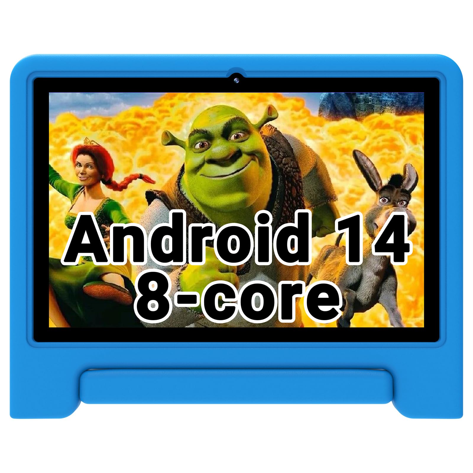 ApoloSign Kids Tablet-2024, Android 14 Tablet for Kids, 10.1-inch Tablet for Toddlers, Octa-core, 6(3+3) GB RAM,64GB ROM, Parent
