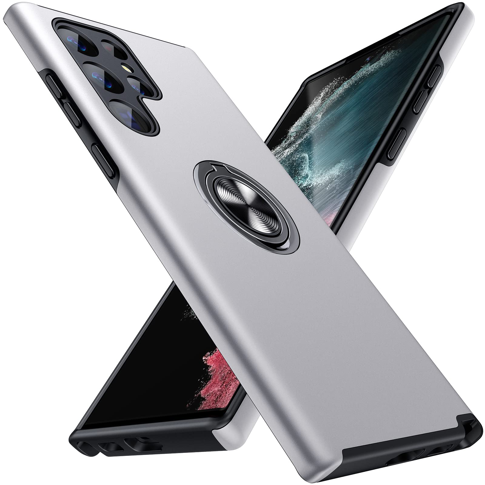 Jame For Samsung Galaxy S22 Ultra Case, [Not For S22 Or S22 Plus], Slim Soft Bumper Protective Case For Samsung S22 Ultra Case,