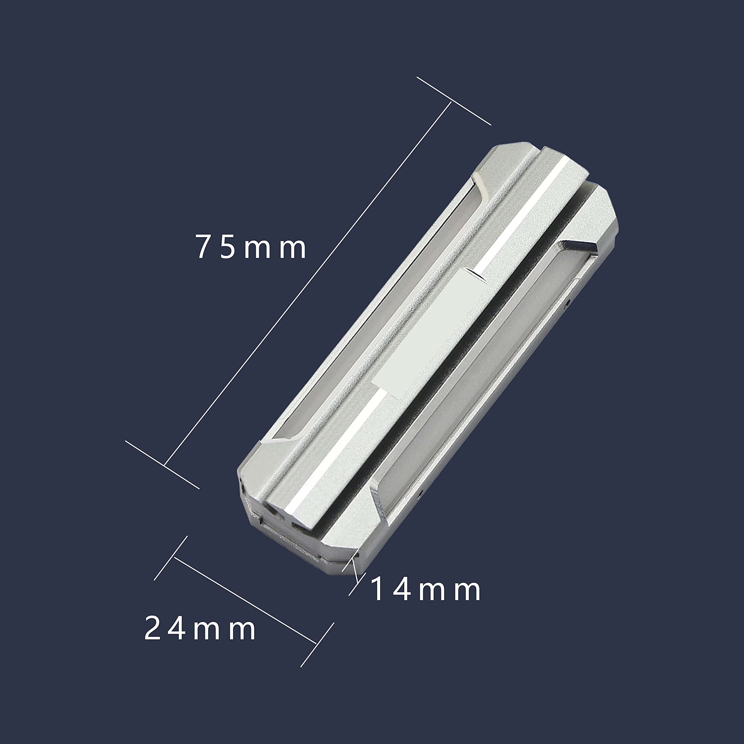 Xmsjsiy Argb M.2 Heatsink Cooler M.2 Ssd Solid State Disk Radiator 5V 3Pin Argb Double Sided Heat Sink With Thermal Silicone Pad