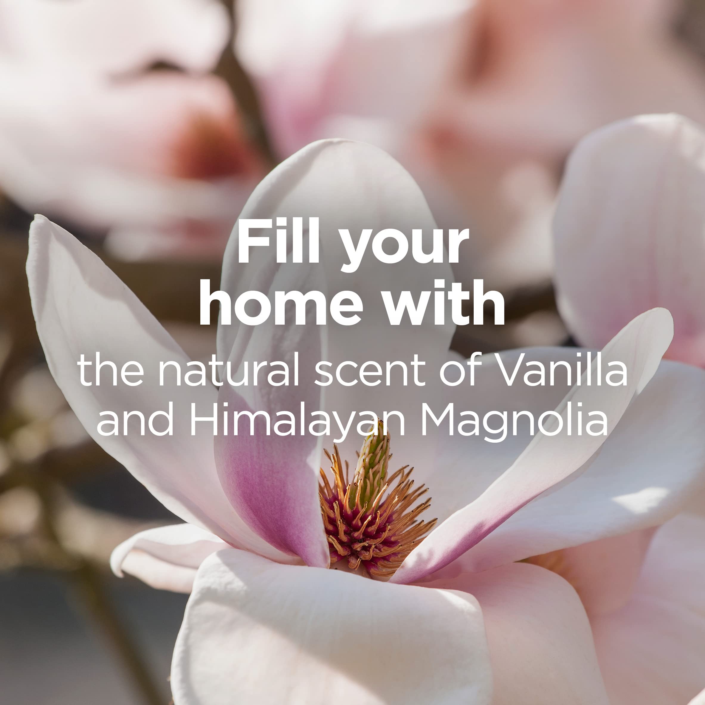 Botanica By Air Wick Plug In Scented Oil, 10 Refills, Himalayan Magnolia And Vanilla, Air Freshener, Eco Friendly, Essential Oil