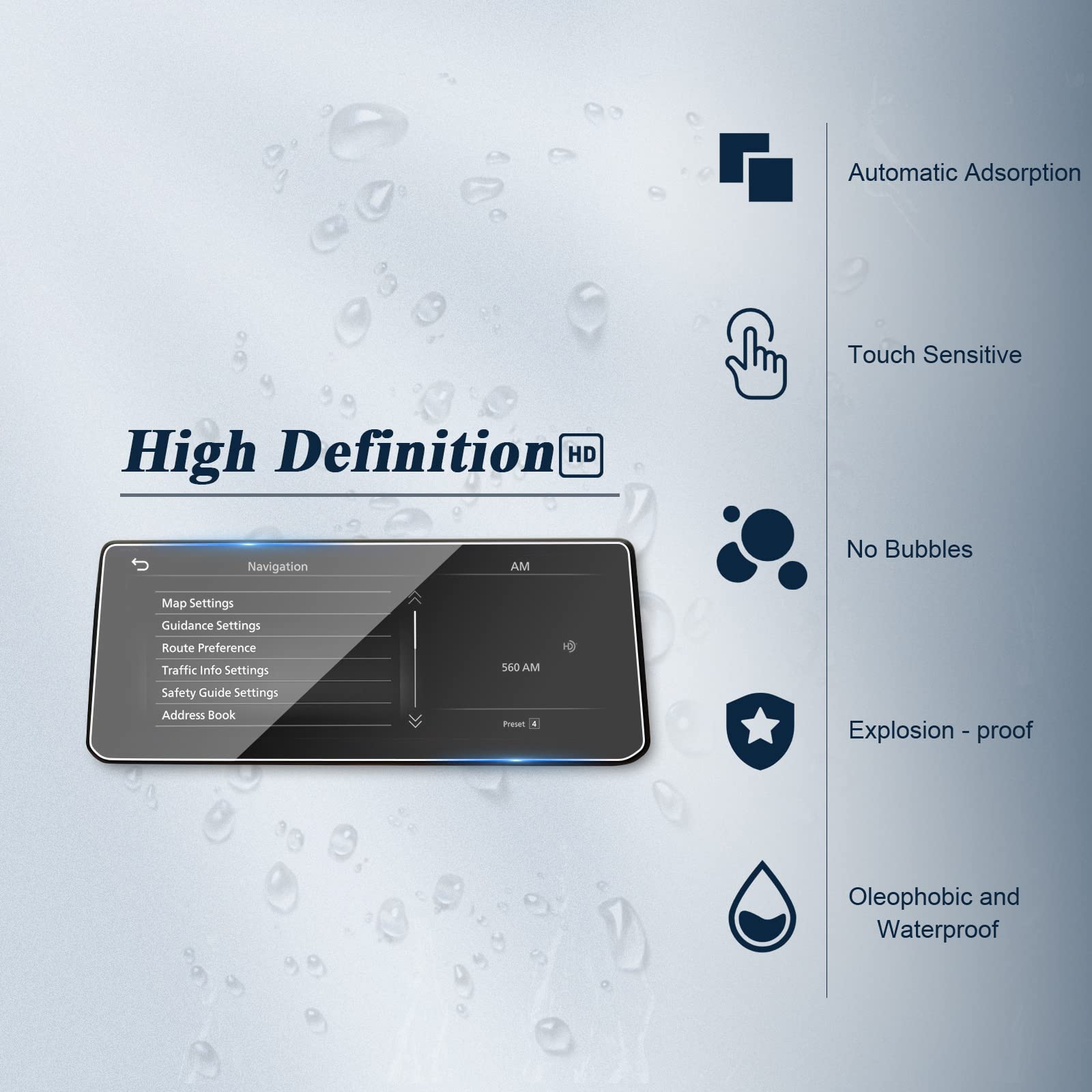 Bibibo For 2023 2024 Infiniti Qx60 Screen Protector 2022 2024 2025 Infiniti Qx60 12.3 Inch Infotainment Display 2024 Infiniti Qx60 Accessories 2024 Qx60