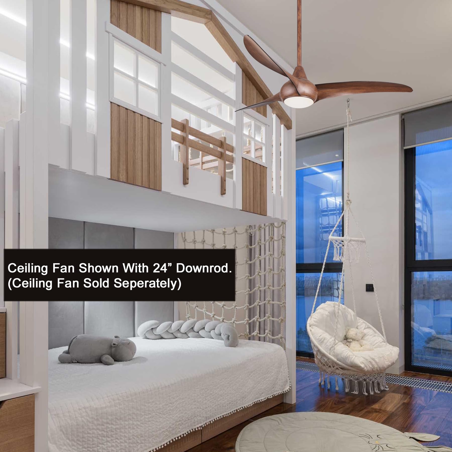 Minka-Aire 24 Inch Ceiling Fan Downrod - Dr524-Odk