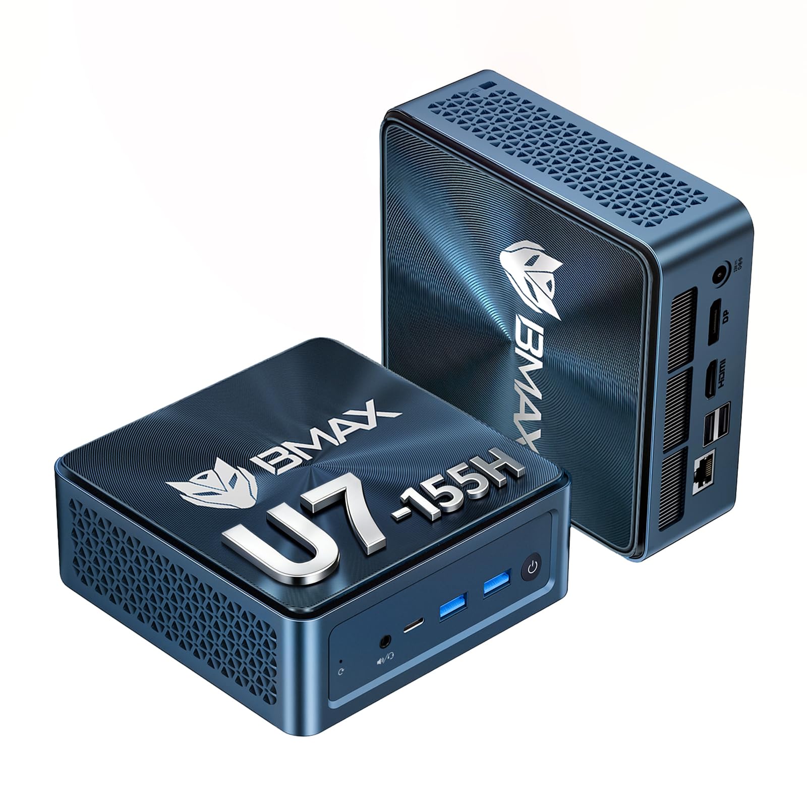 Bmax B3 Pro Mini PC, Intel N5095 Processor (4C/4T, Up to 2.9GHz) Beats N95/N97/N150 8GB RAM 256GB SSD, Micro Desktop Computer wi