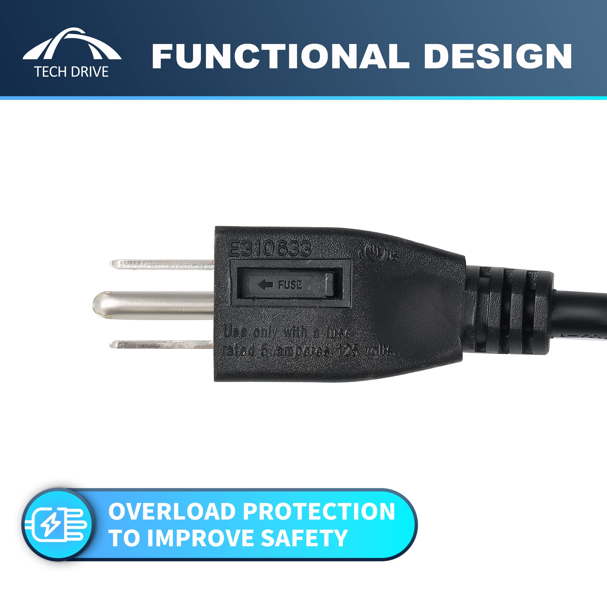 Tech Drive High Velocity Floor Fan,12 Inch Heavy Duty Metal Industrial Fans,3 Powerful Speed,360 Adjustable Tilting And All Meta