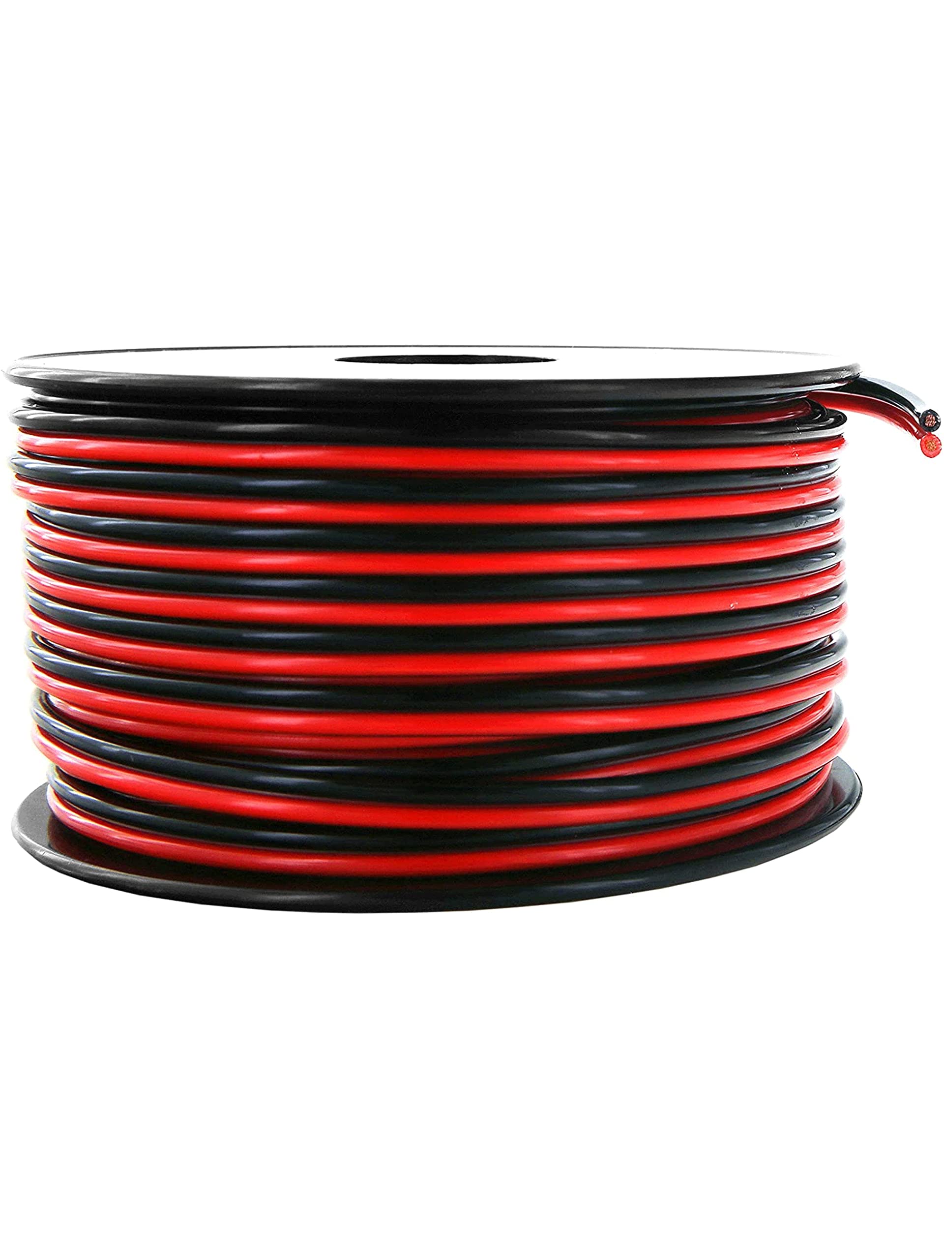 Gs Power Gs 18 Awg (American Wire Gauge) 200 Ft Red & 200 Ft Black Stranded Pure Copper Zip Cord Low Voltage Automotive Power Gr