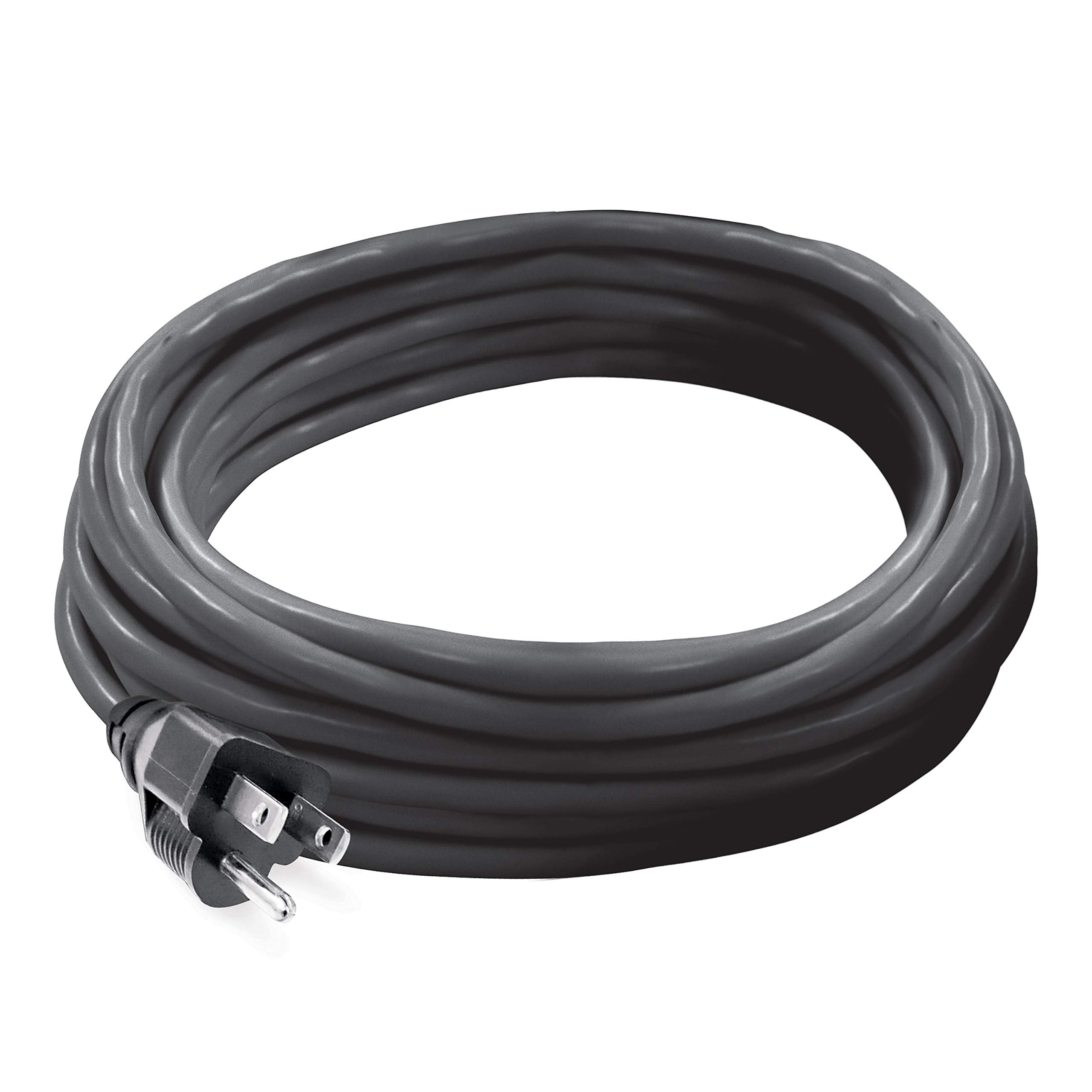 Sun Joe Pjext20-163-Blk Vinyl Landscape Outdoor 20-Foot Extension Cord, Black