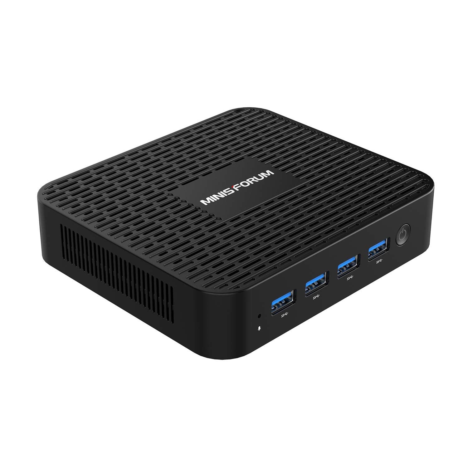 Minisforum Gk41 Mini Pc Celeron Processor J4125 Quad Core(Up To 2.7Ghz),8Gb Ddr4 256Gb Ssd Mini Desktop Computer 4X Usb 3.0 Port