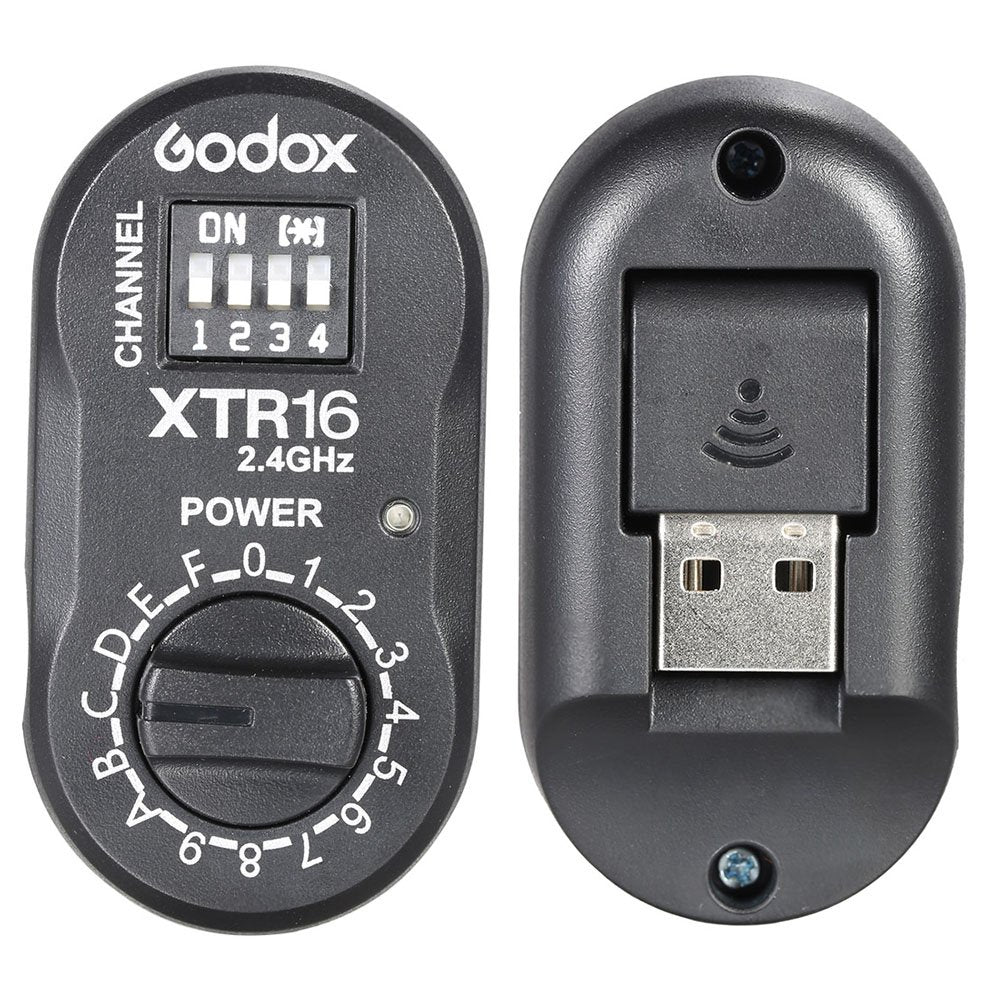 Godox Xtr 16 2.4G Wireless X System Remote Control Flash Receiver For X1C X1N Xt 16 Transmitter Trigger Wistro Ad360/De/Qt/Dp/Qs