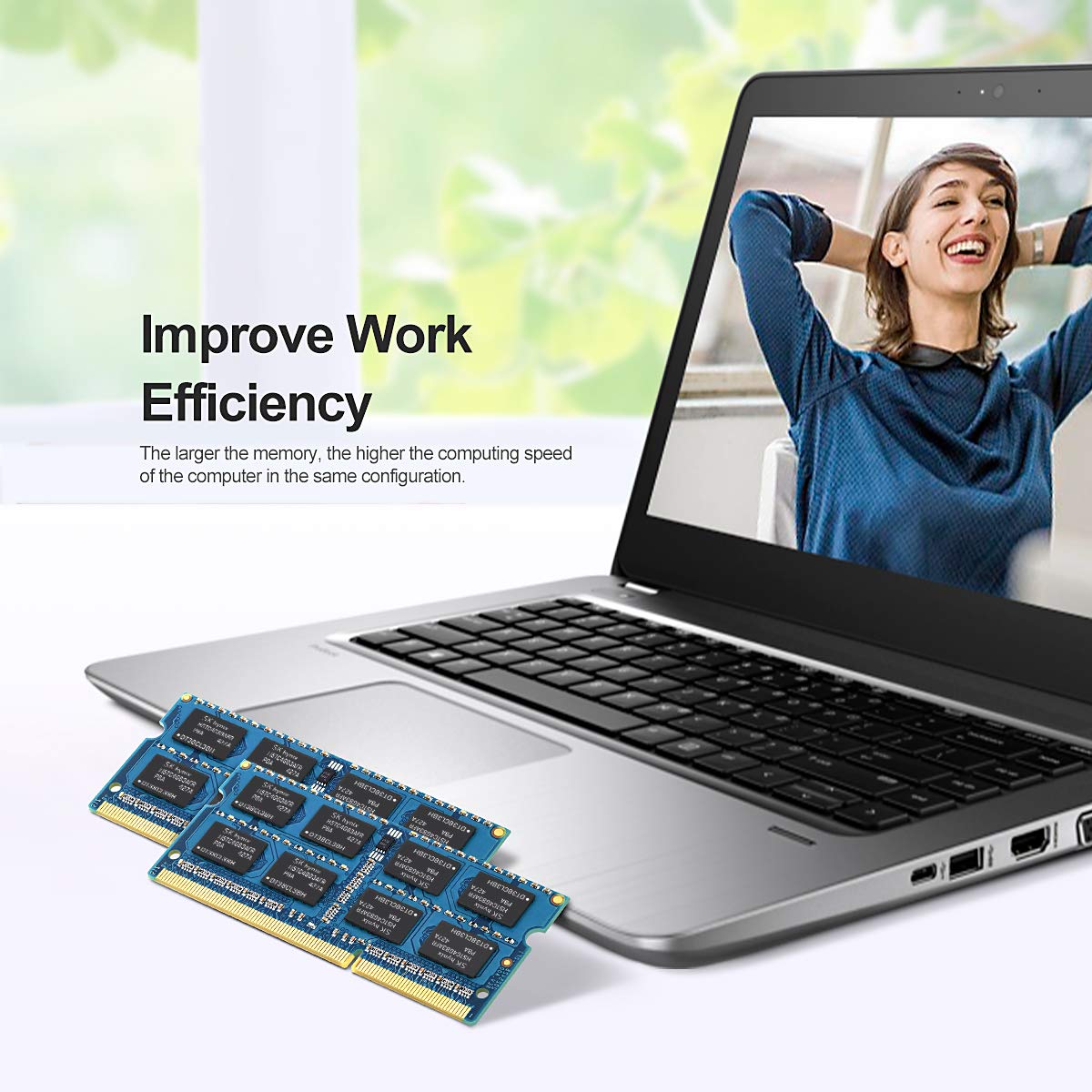 Rasalas 8Gb Pc3L 12800S Ddr3L 1600 Sodimm 1600Mhz Laptop Ram Ddr3L 1600 2Rx8 8Gb Ddr3 Laptop 12800S Pc3 1.35V 204 Pin Cl11 Dual Rank Ram