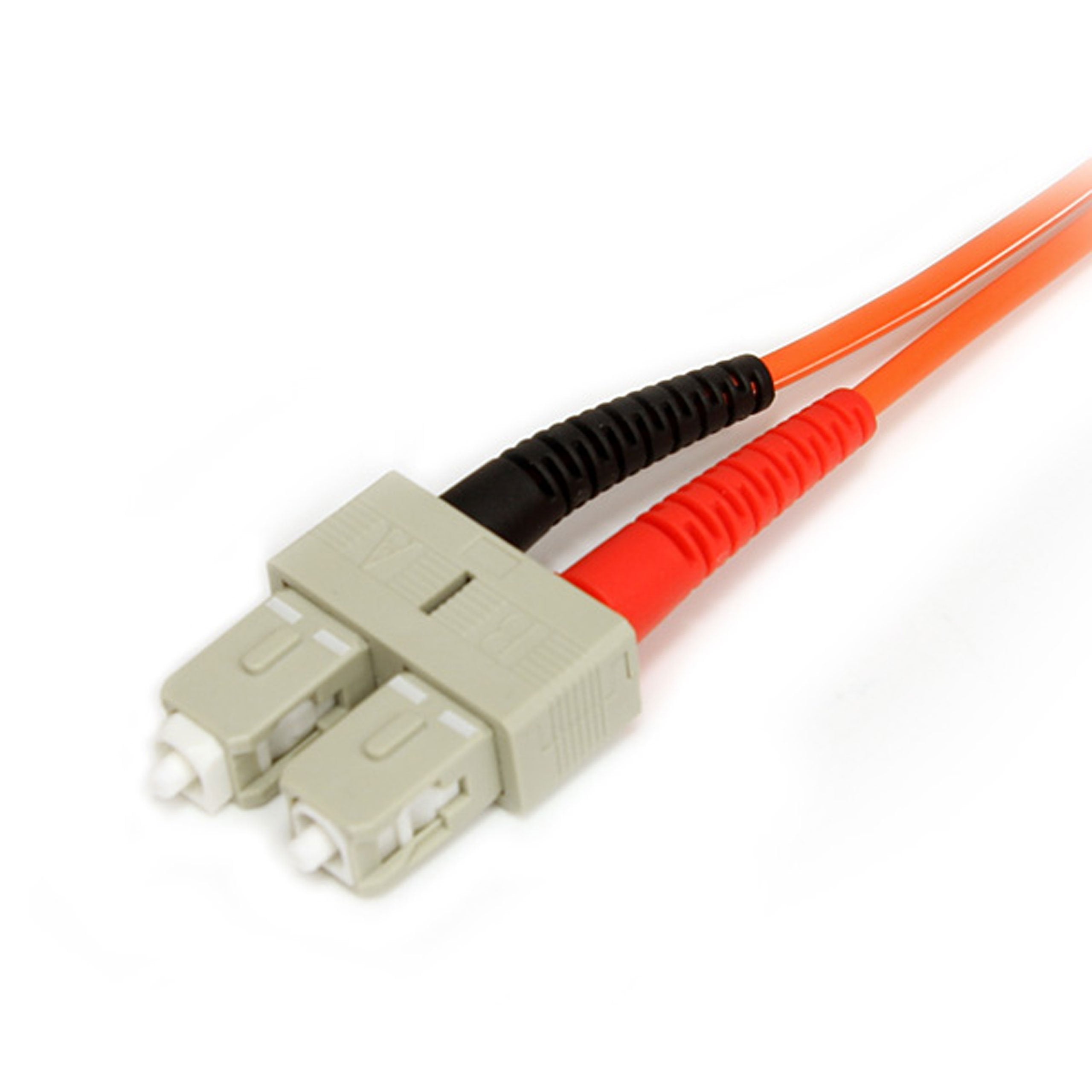 Startech.Com 3M Fiber Optic Cable   Multimode Duplex 62.5/125   Lszh   Lc/Sc   Om1   Lc To Sc Fiber Patch Cable (Fiblcsc3)