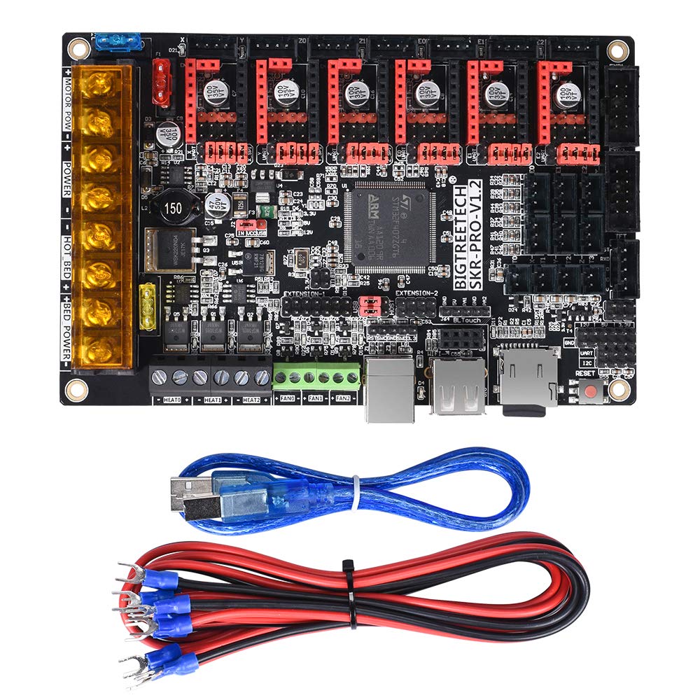 Bigtreetech Skr Pro V1.2 32Bit Control Board High Frequency 3D Printer Motherboard, Support Tmc5160, Tmc2209, Tmc2130, Tft35 E3,