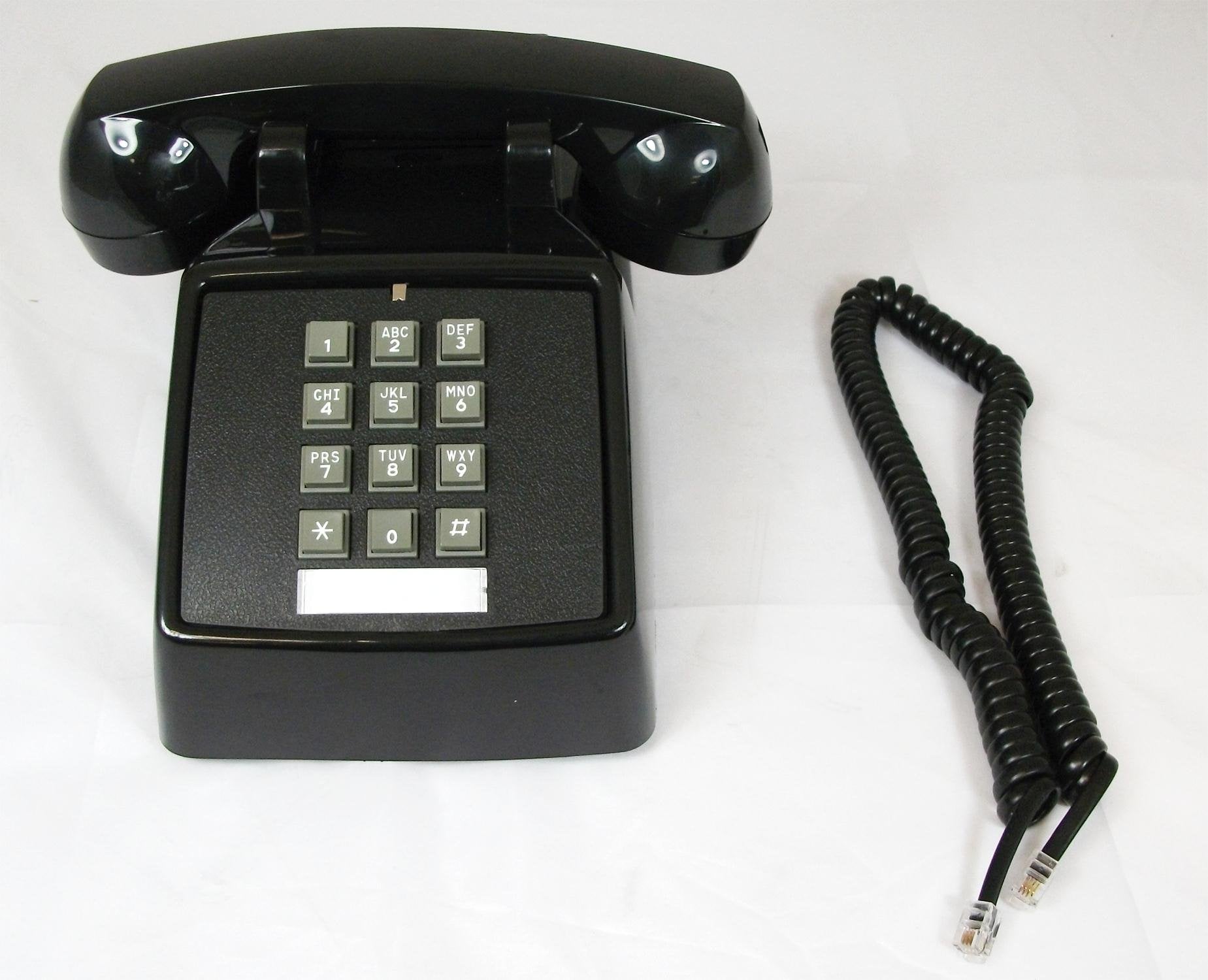 Cortelco (Itt 2500 Md Bk) Single Line Desk Telephone