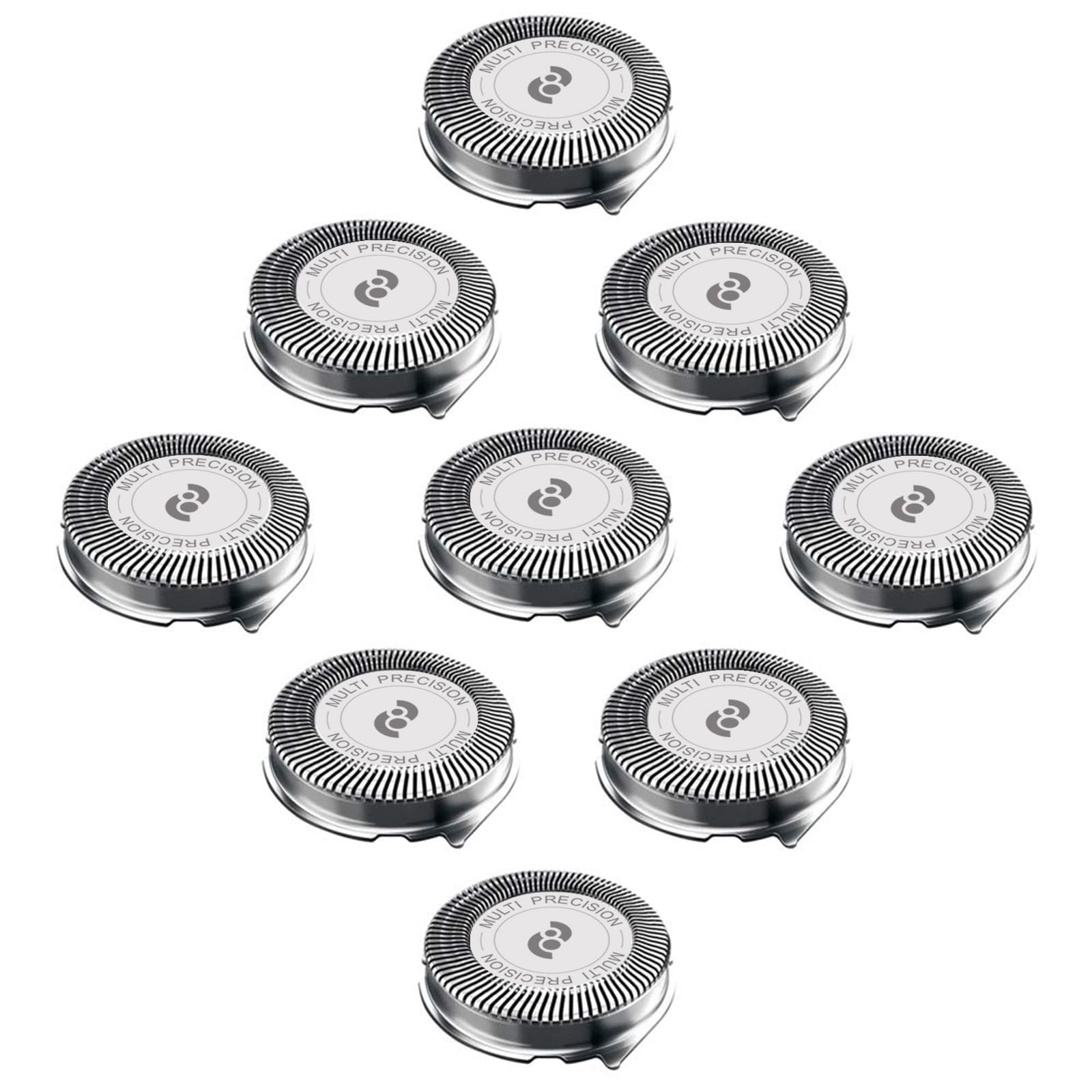 Hq8 Replacement Heads For Hq8 Aquatec Electric Shaver Razor Series, Hq8, At880, Pt730, New Upgrade