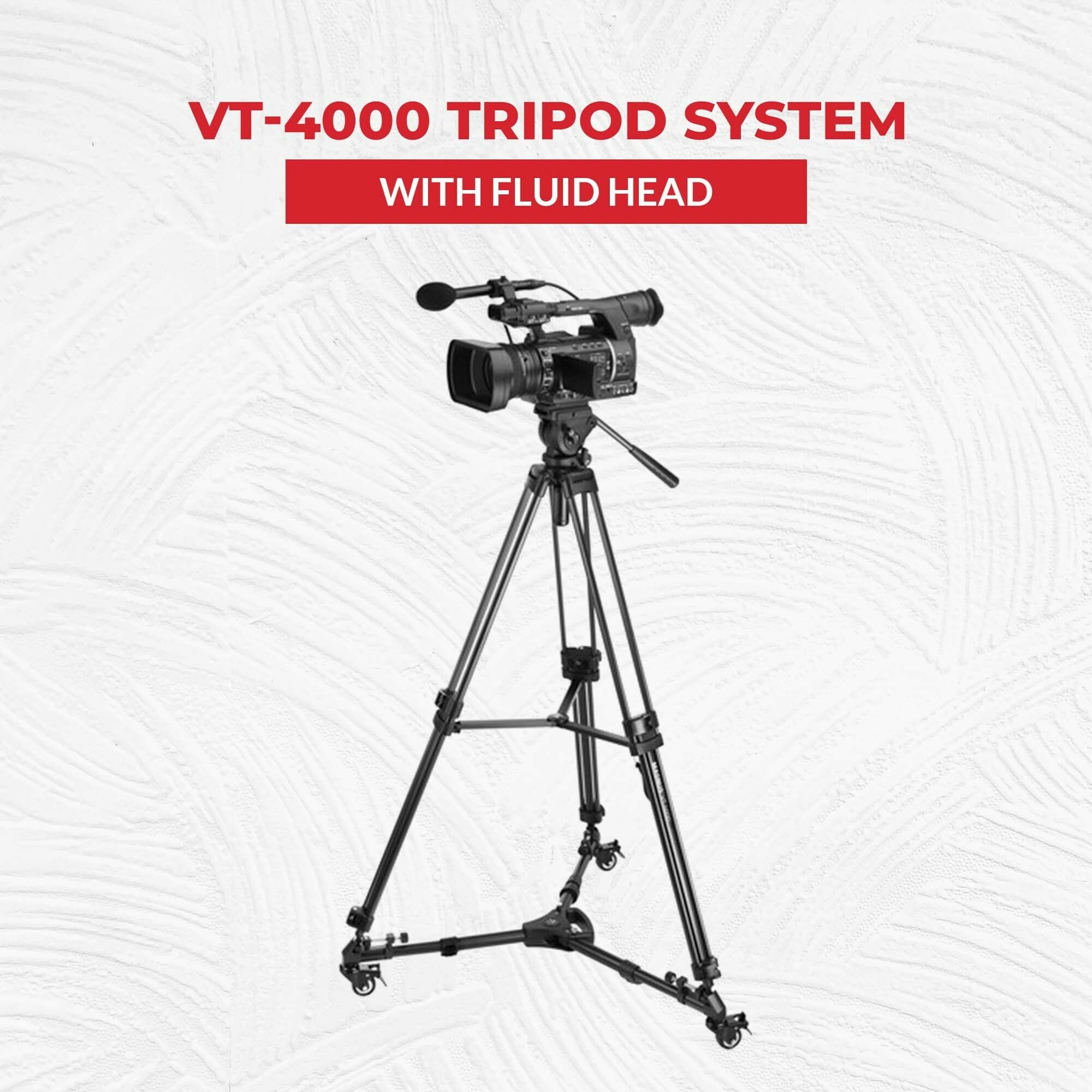 Magnus Vt-4000 Tripod System With Fluid Head