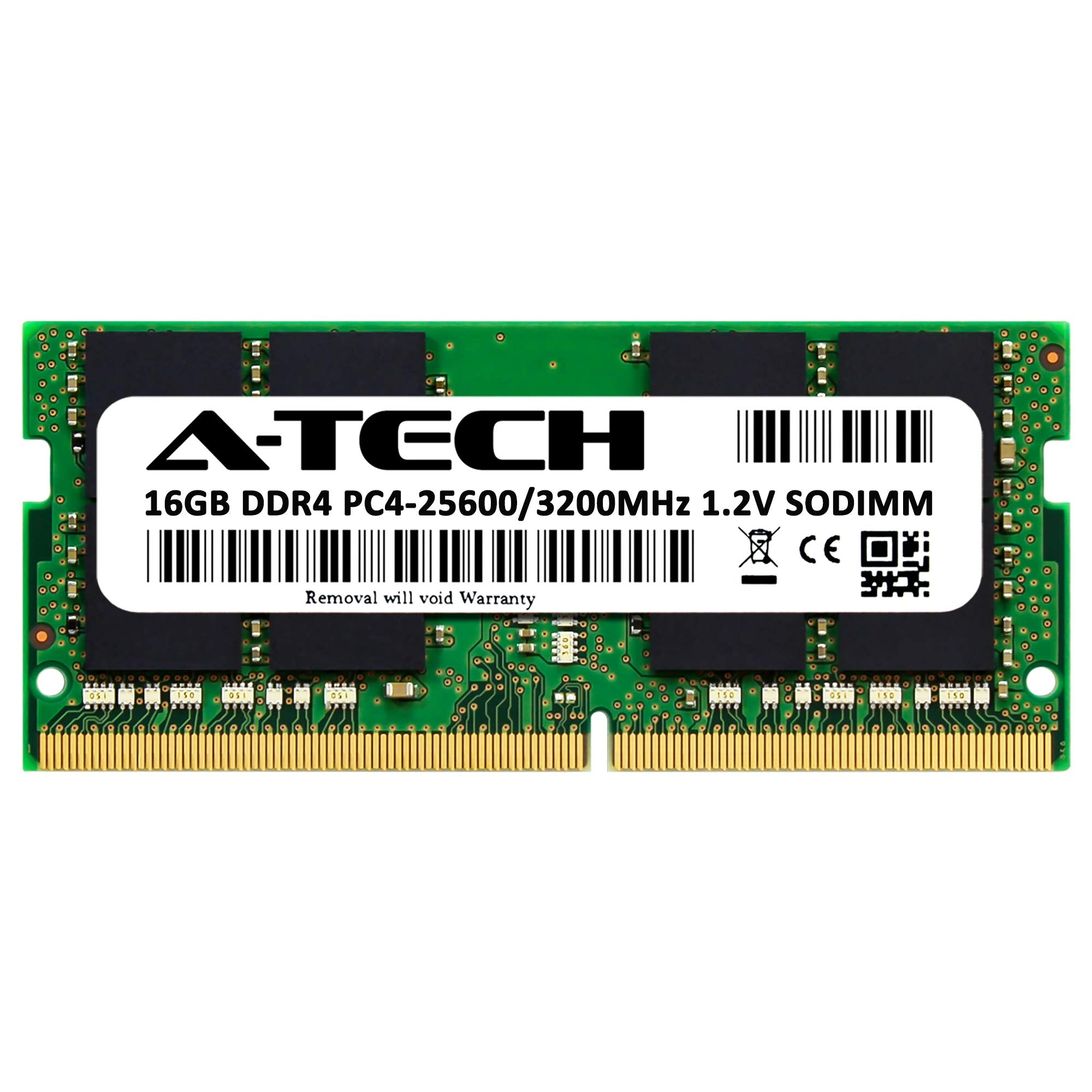 A Tech 16Gb Ddr4 3200 Mhz Sodimm Pc4 25600 (Pc4 3200Aa) Cl22 Non Ecc Laptop Ram Memory Module