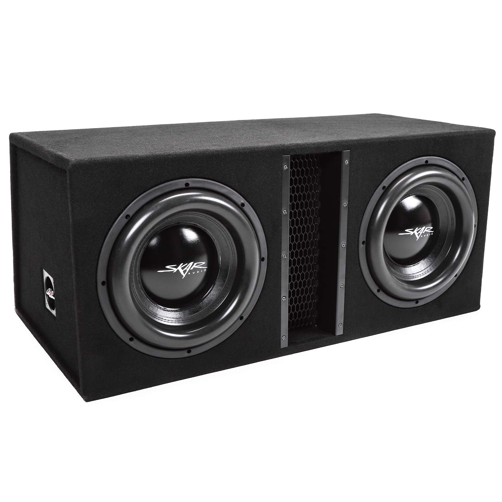 Skar Audio Dual 12'' 5000W Loaded Evl Series Vented Subwoofer Enclosure | Evl 2X12D4