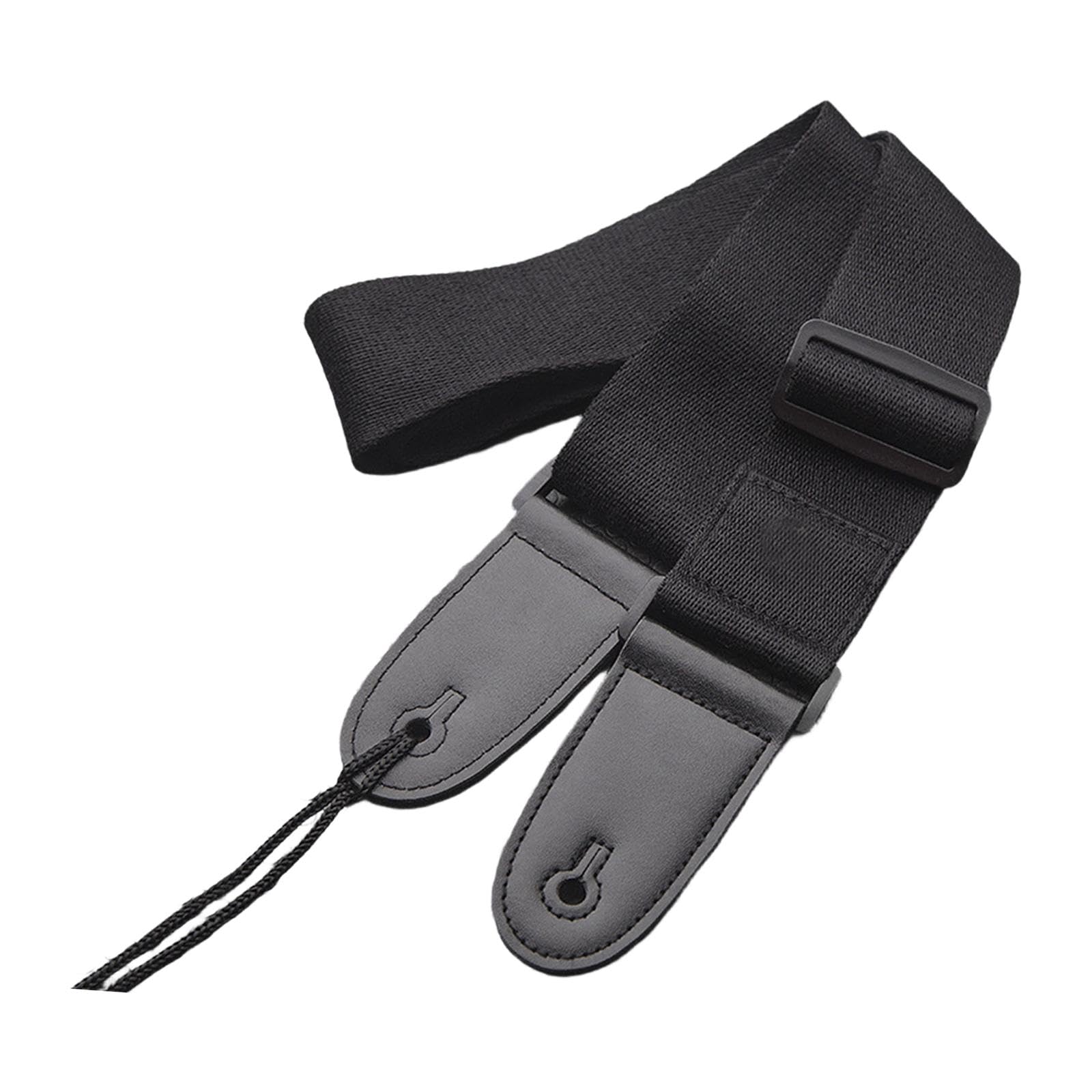 MYADDICTION Guitar Strap Breathable Lightweight Gift Replacement Portable Shoulder Strap Black