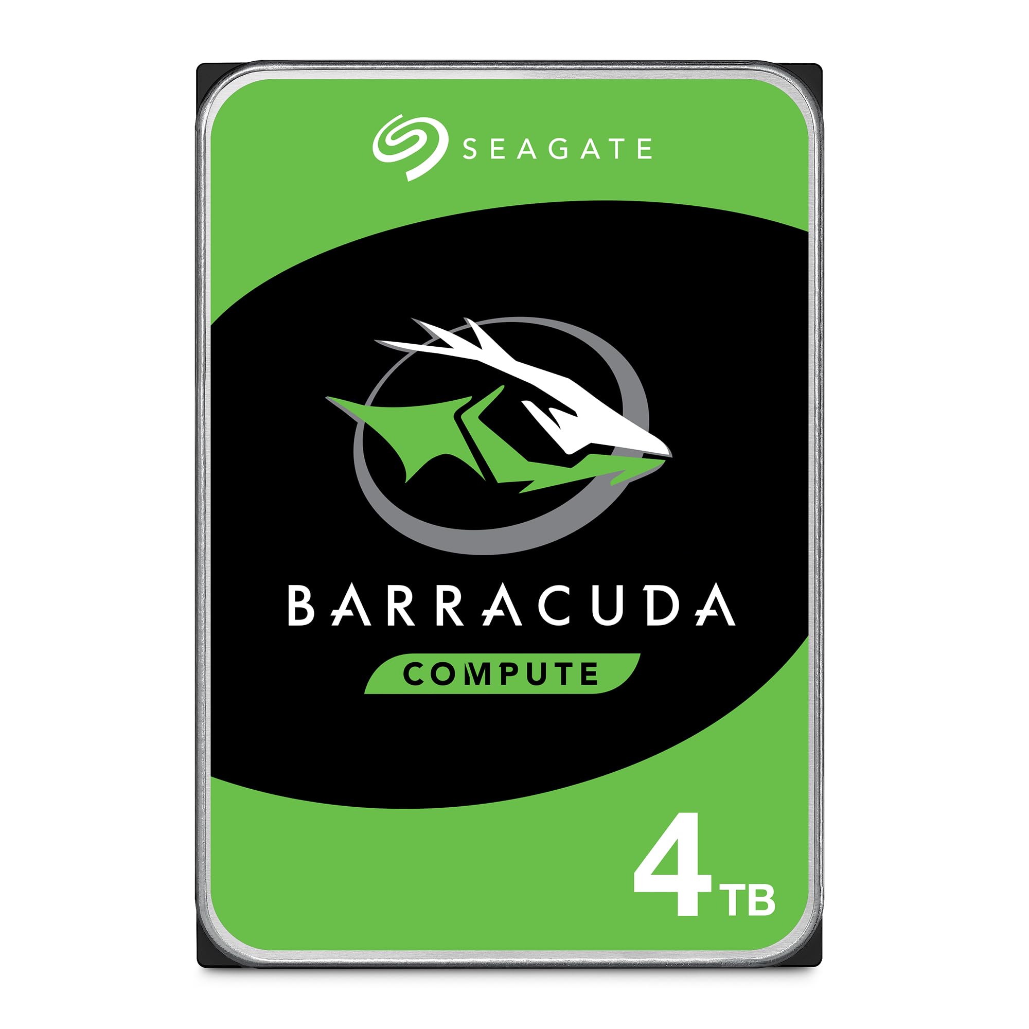 Seagate BarraCuda 4TB Internal Hard Drive HDD � 3.5 Inch Sata 6 Gb/s 5400 RPM 256MB Cache for Computer Desktop PC Laptop (ST4000DM004)