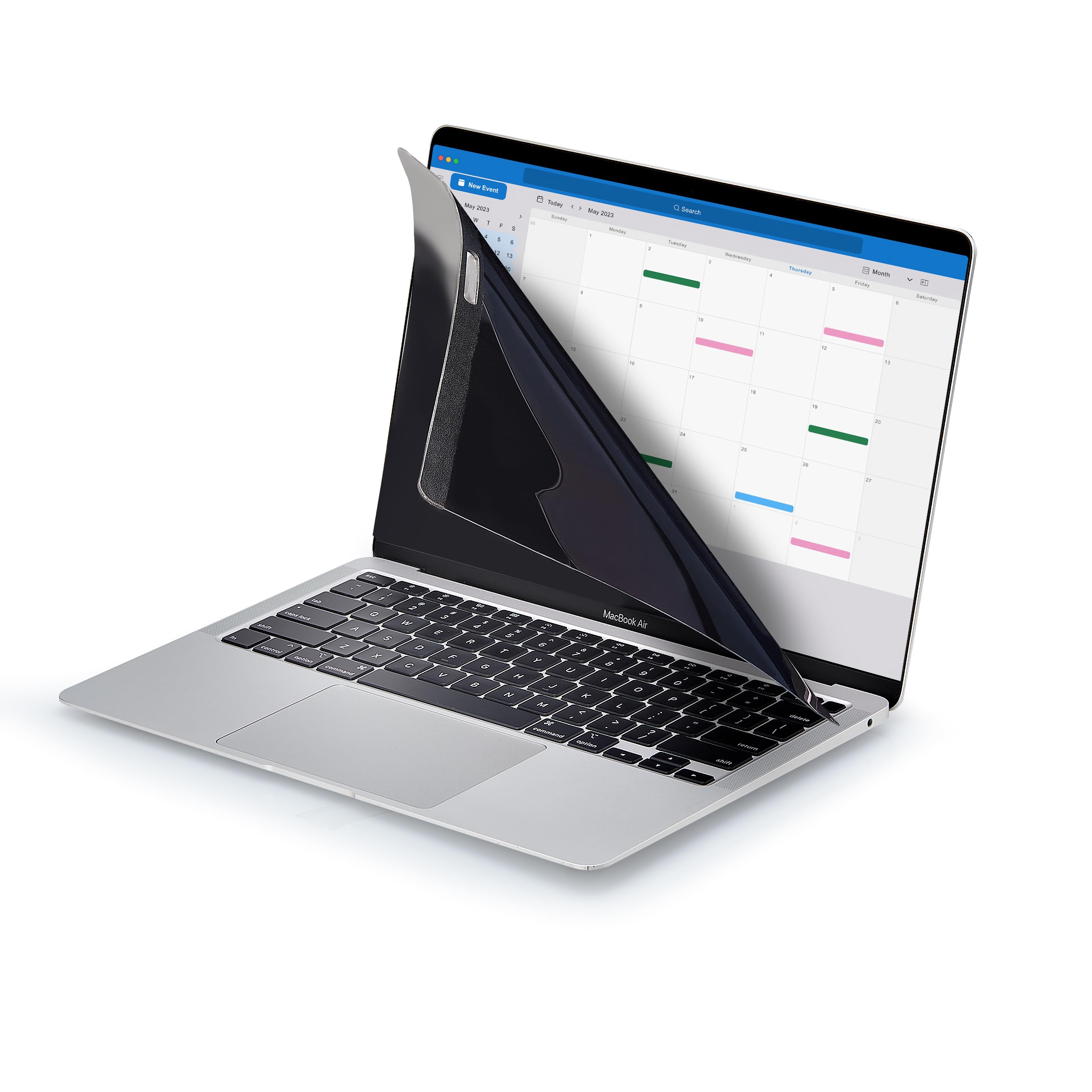 Startech.Com Laptop Privacy Screen For 13 Inch Macbook Pro & Macbook Air   Magnetic Removable Security Filter   Blue Light Reduc