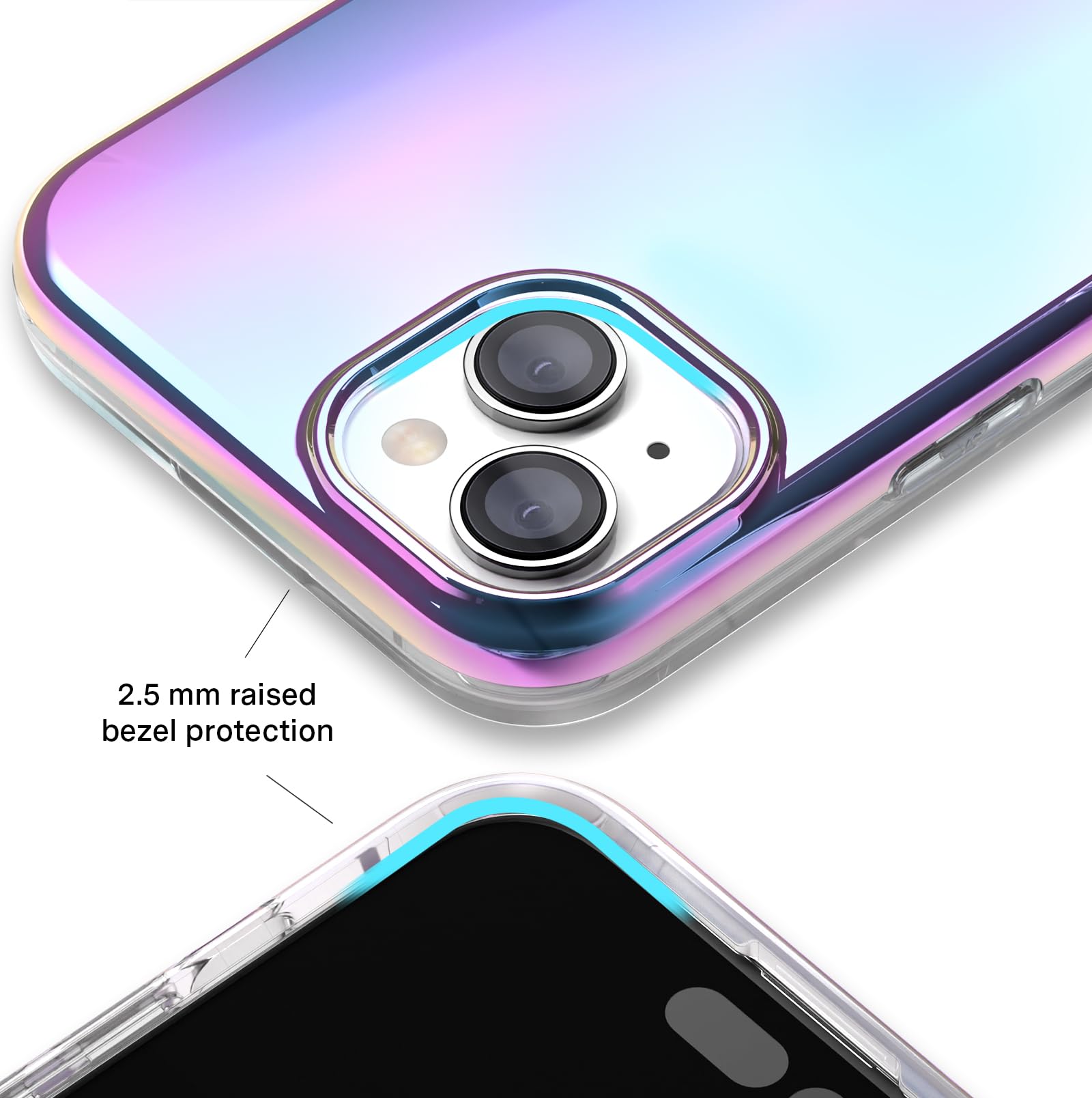 Velvet Caviar Compatible With Iphone 15 Plus Case Iridescent [8Ft Drop Protection] Compatible With Magsafe   Cool Protective Cas
