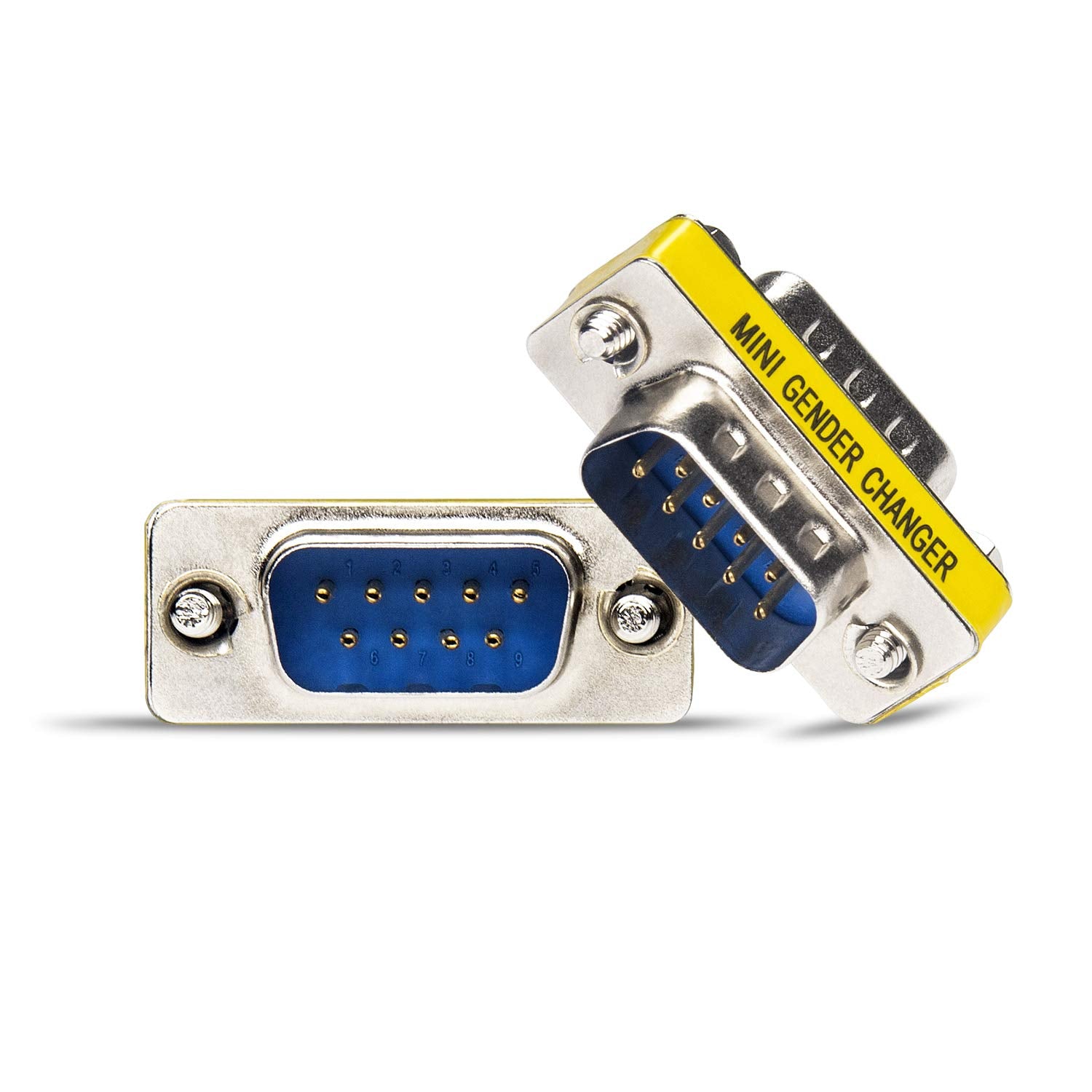 Linkstable Drivergenius Rd232M2M Db9 Serial Rs232 Com Gender Changer For Usb To Rs232 Serial Cable Adapter (Male/Male)