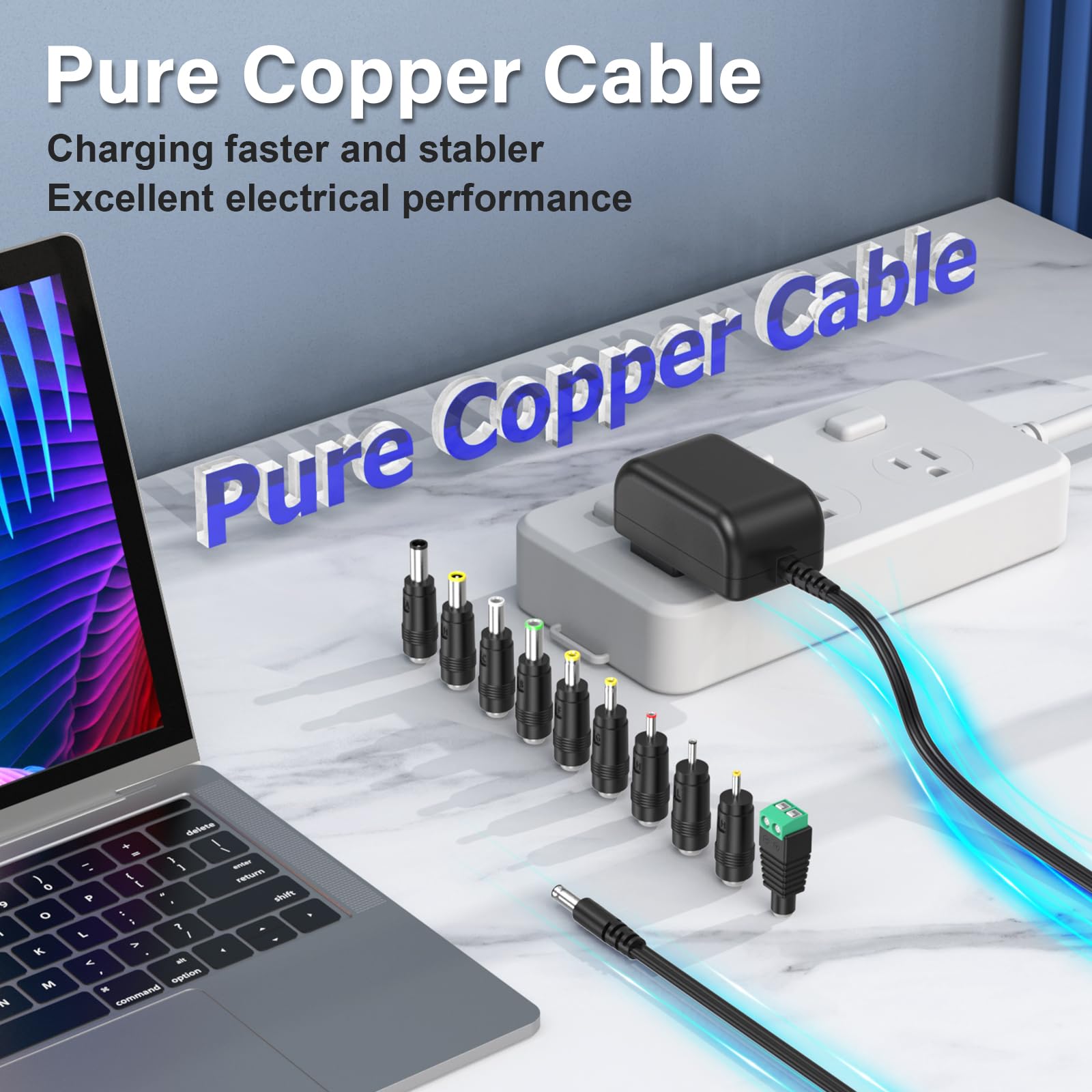 Ul Listed 12V 1A 0.8A 0.5A Power Supply 12W Charger Ac Adapter 12.0V 1000Ma 800Ma 600Ma 500Ma 300Ma Regulated 12 Volt Dc Switchi