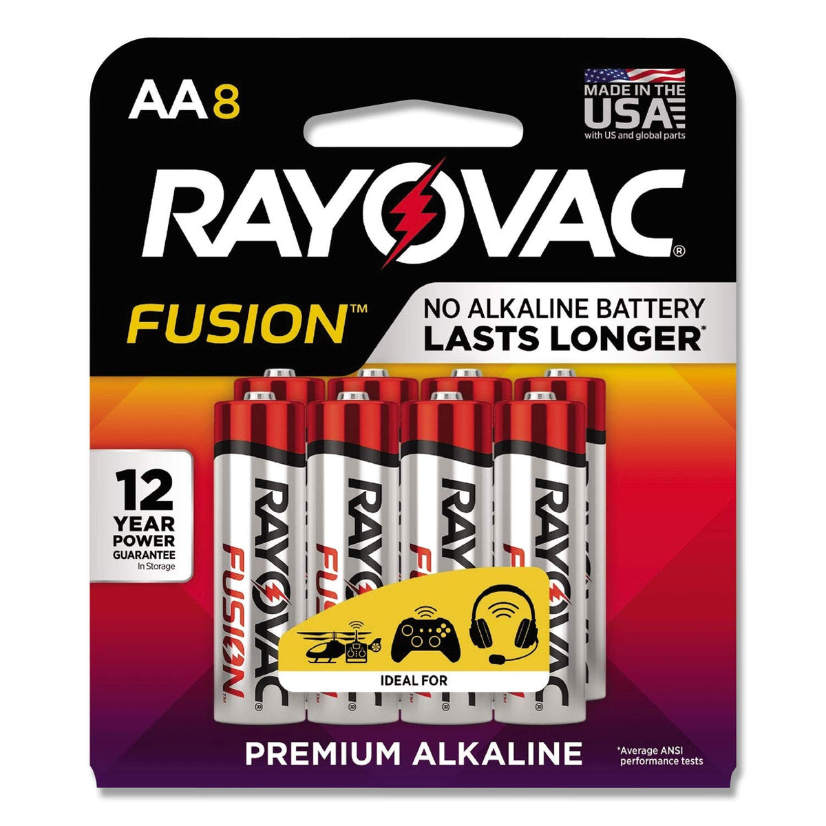 Rayo 8Pk Aa Fus Battery