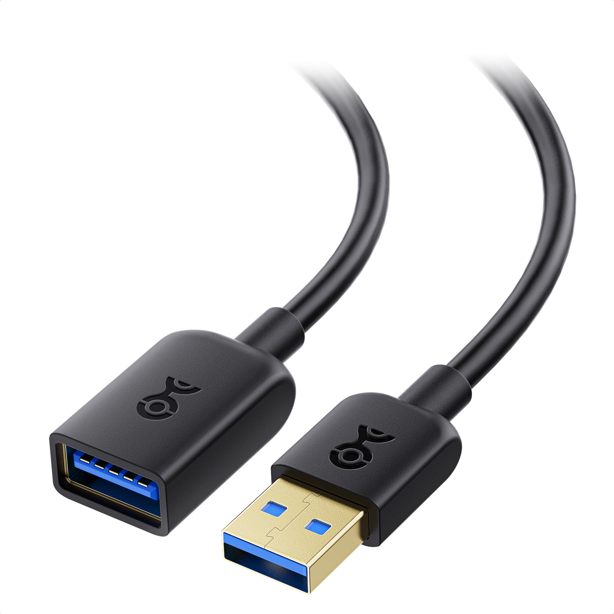 Cable Matters 5Gbps Long USB Extension Cable   10ft, USB 3.0 Extension Cable, Male to Female USB3.0 Extender, Compatible with Webcam, VR Headset, Printer, Hard Drive, Black