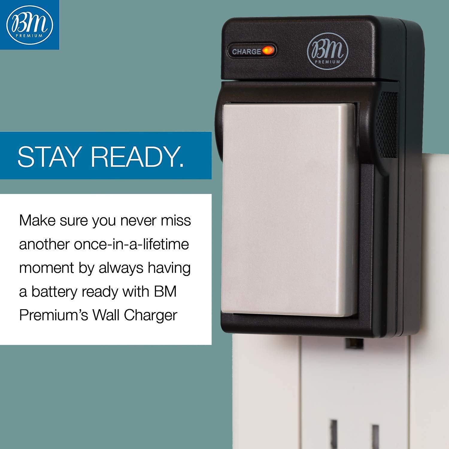 BM Premium 2 Pack of EN EL5 Batteries and Battery Charger for Nikon Coolpix P80, P90, P100, P500, P510, P520, P530 Digital Camera