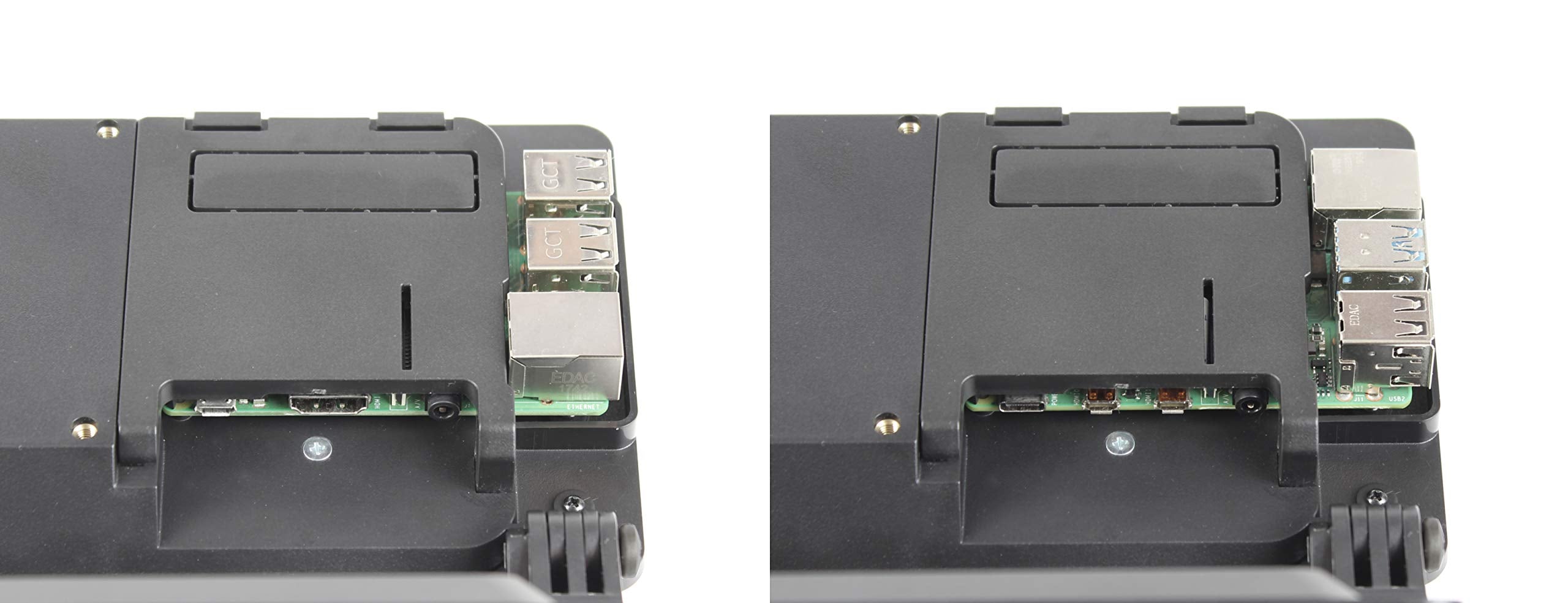 Smartipi Touch 2   Case For The Official Raspberry Pi 7'' Touchscreen Display   With Cooling Fan