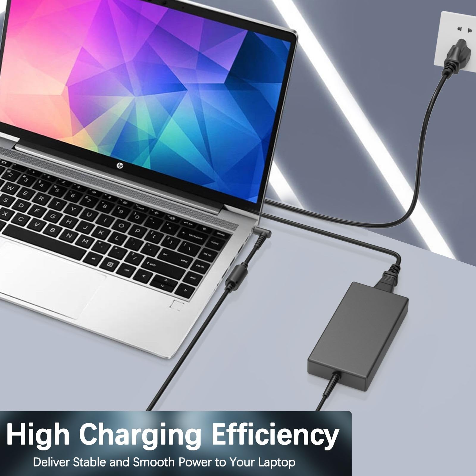 120W 19.5V 6.15A Ac Charger For Hp Usb C Dock G5 5Tw10Ut 5Tw10Aa Usb C/A Universal Dock G2 5Tw13Aa Envy 15 17 Series Omen 15 500