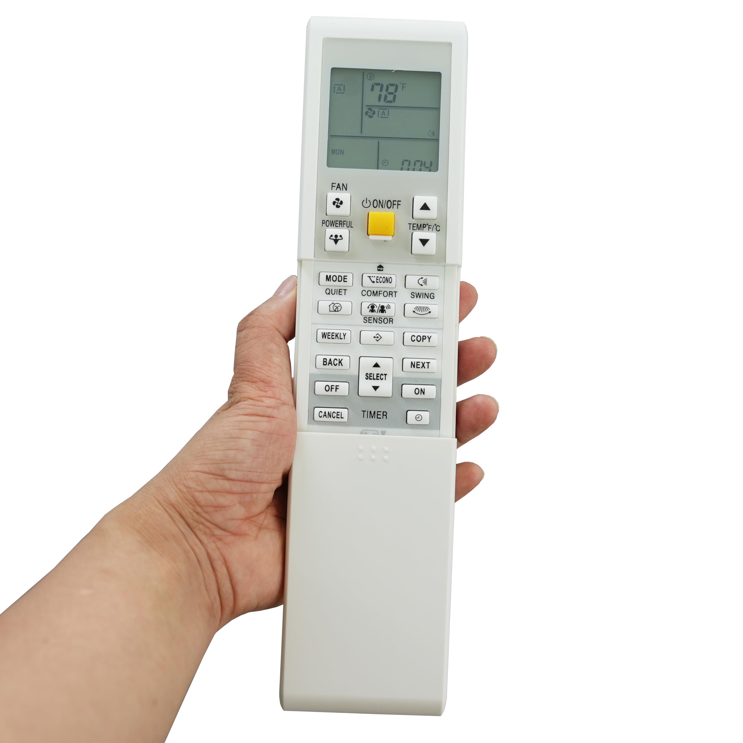 Universal Replacement Remote Control Compatible For Daikin Ftxn24Kvju Arc452A9 Arc452A15 Arc452A16 Arc452A17 Arc452A18 Arc452A19