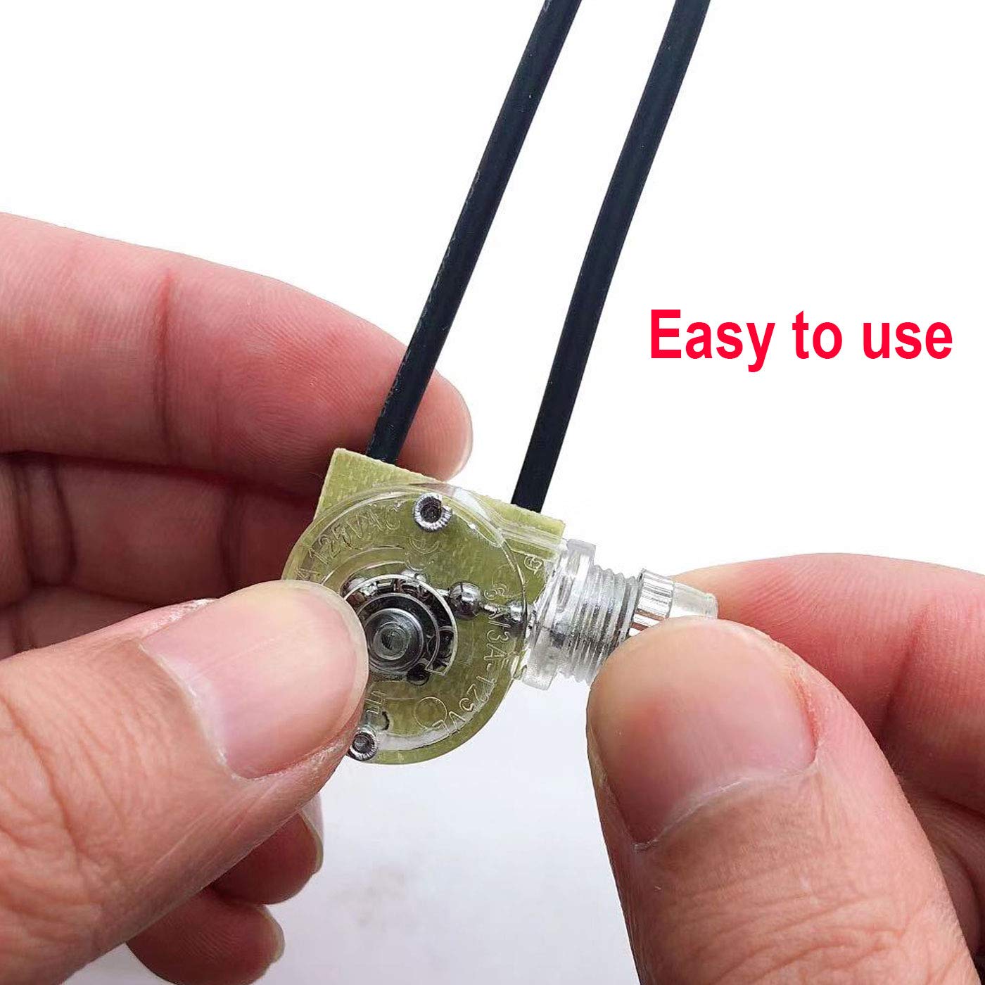 Pull Chain Switch, Ceiling Fans Lamps And Wall Lights Electrical Pull Chain Switch(8 Pieces)