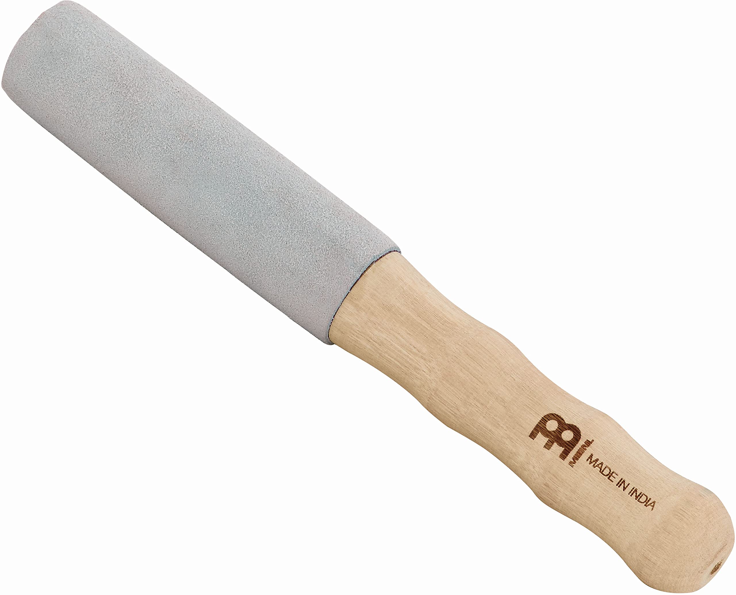 Singing Bowl Resonant Mallet Striker, Leather Finish With Wood Body   Made In India   For Meditation, Sound Healing Therapy And