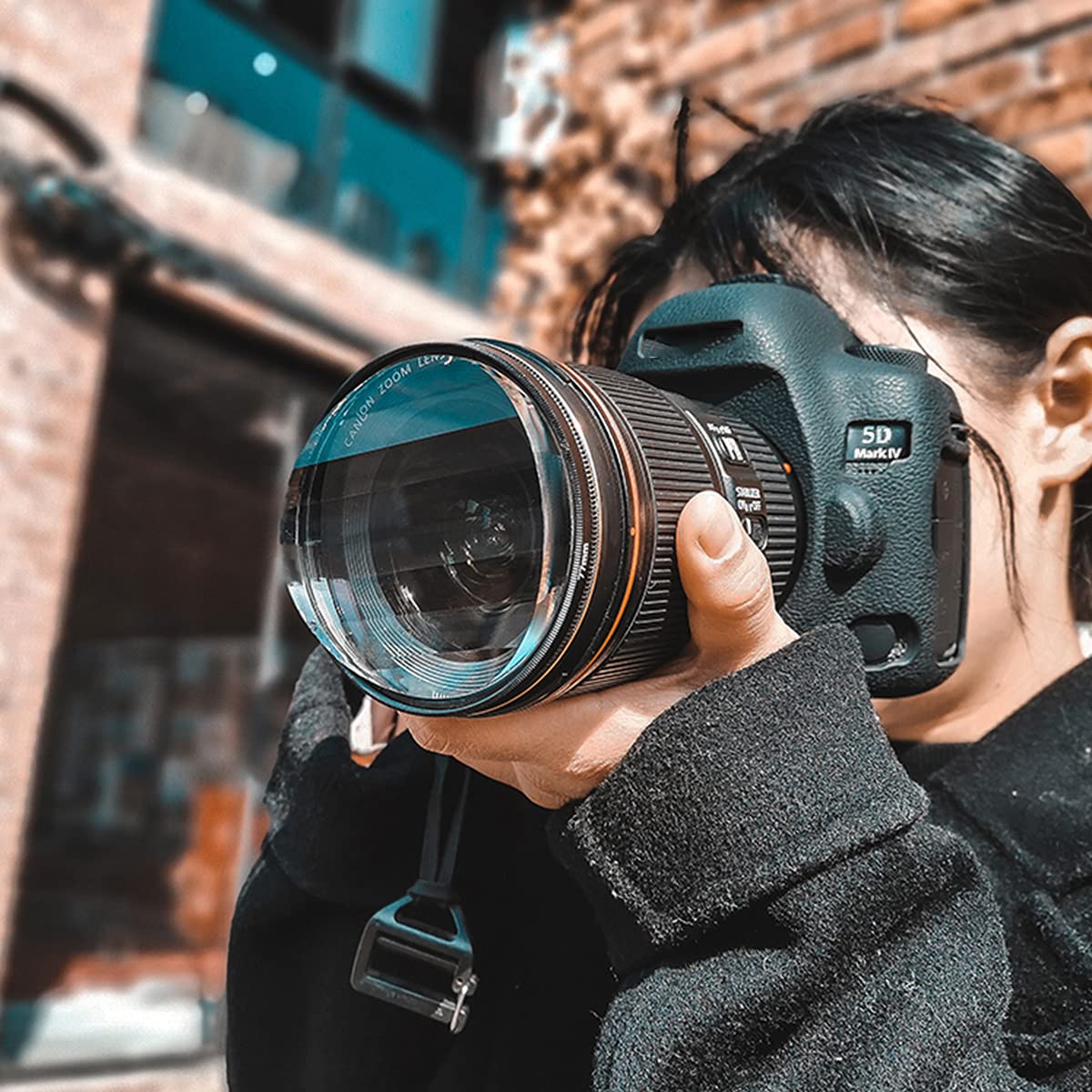 Kogjaers Fractal Photography Linear Filters 77Mm Camera Lens Effect Filters, Camera Accessories With Fractal Refraction And Vari