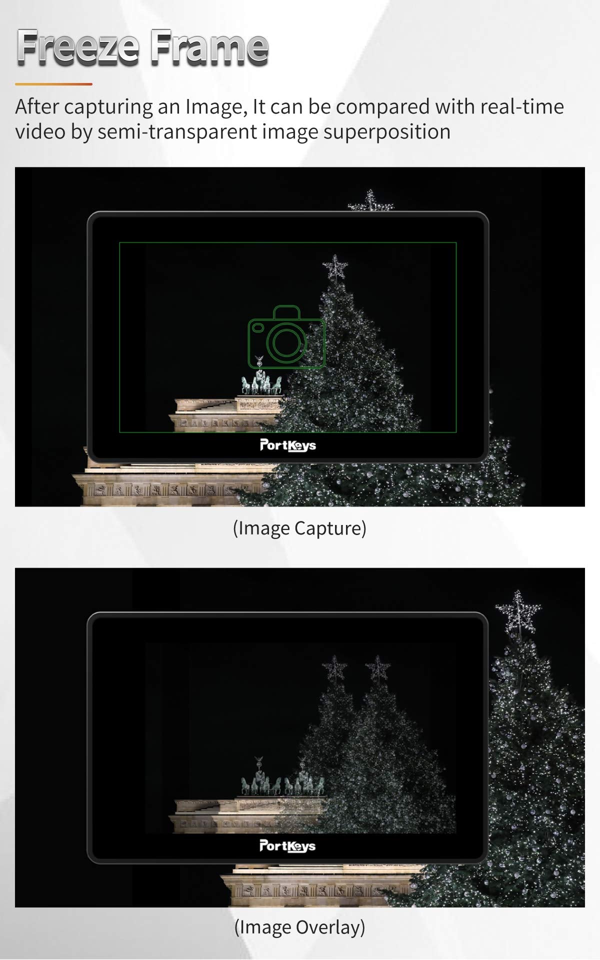 Portkeys Bm5 Iii Camera Field Monitor 5.5'' 2200Nit Touch Screen Control Camera Monitor Metal Frame 3D Lut Sdi Input/Output Camc