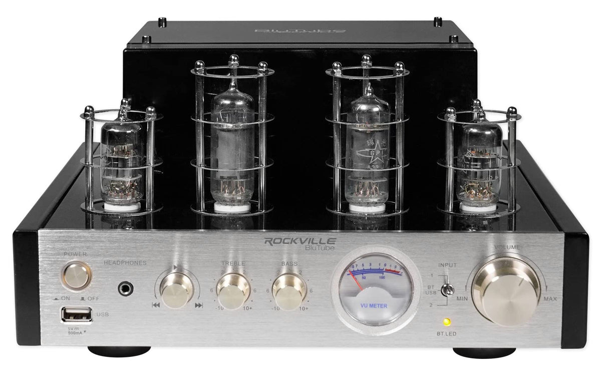 Rockville Blutube Sg 70W Tube Amplifier/Home Theater Stereo Receiver W/Bluetooth