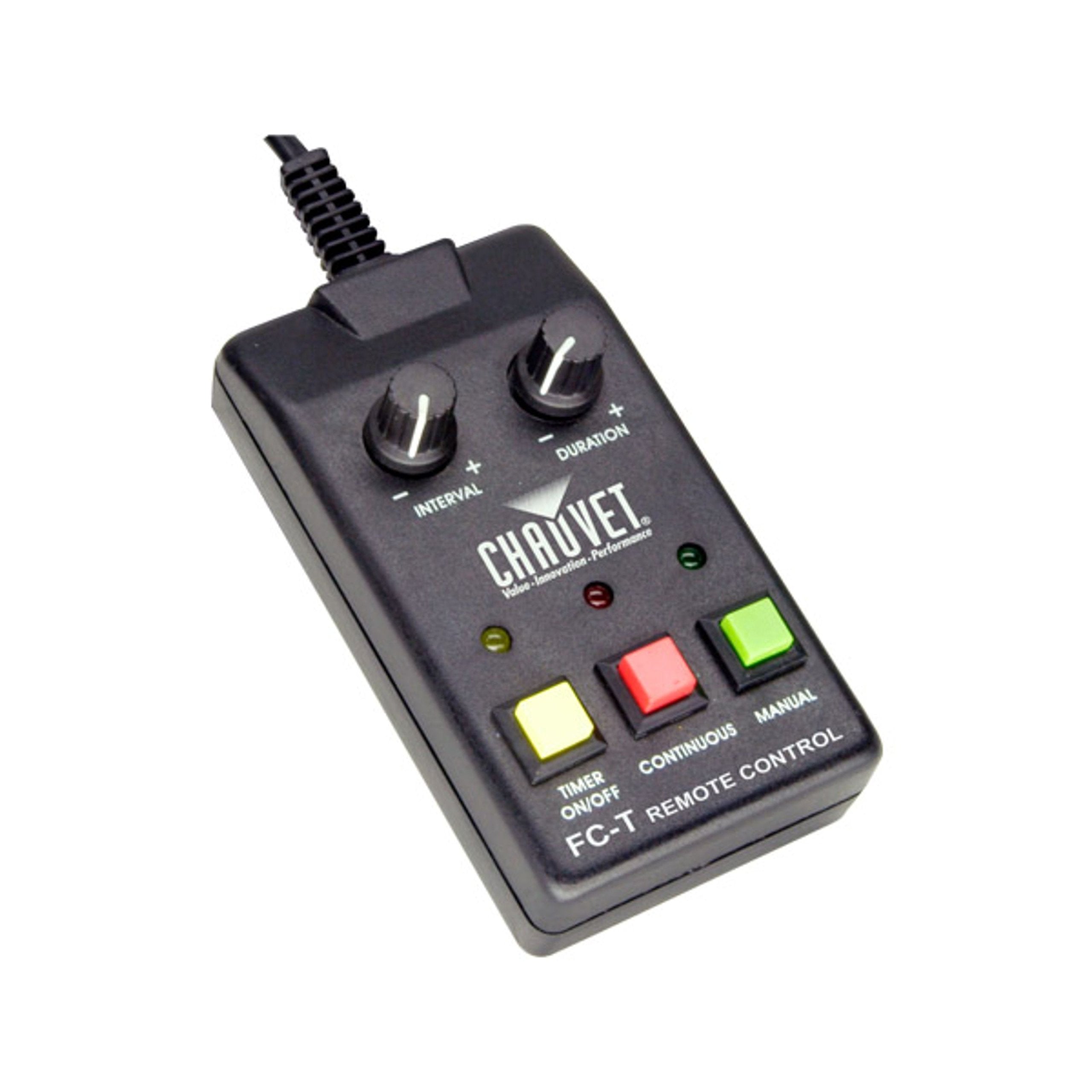 Chauvet Dj Fc T Wired Timer Remote For Fog Machines
