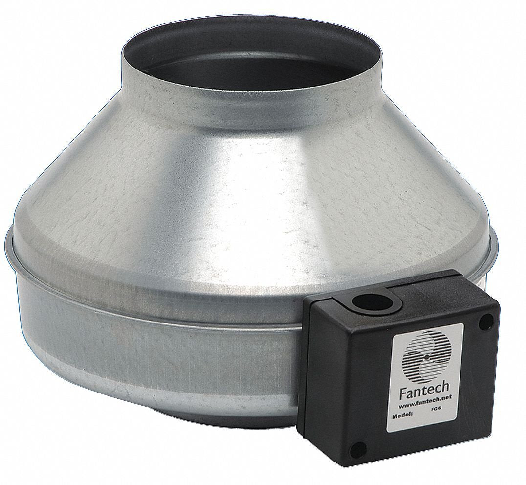 Fantech Fg 5 Inline Centrifugal Duct Fan, Metal Housing, 5'', 156 Cfm, 120V