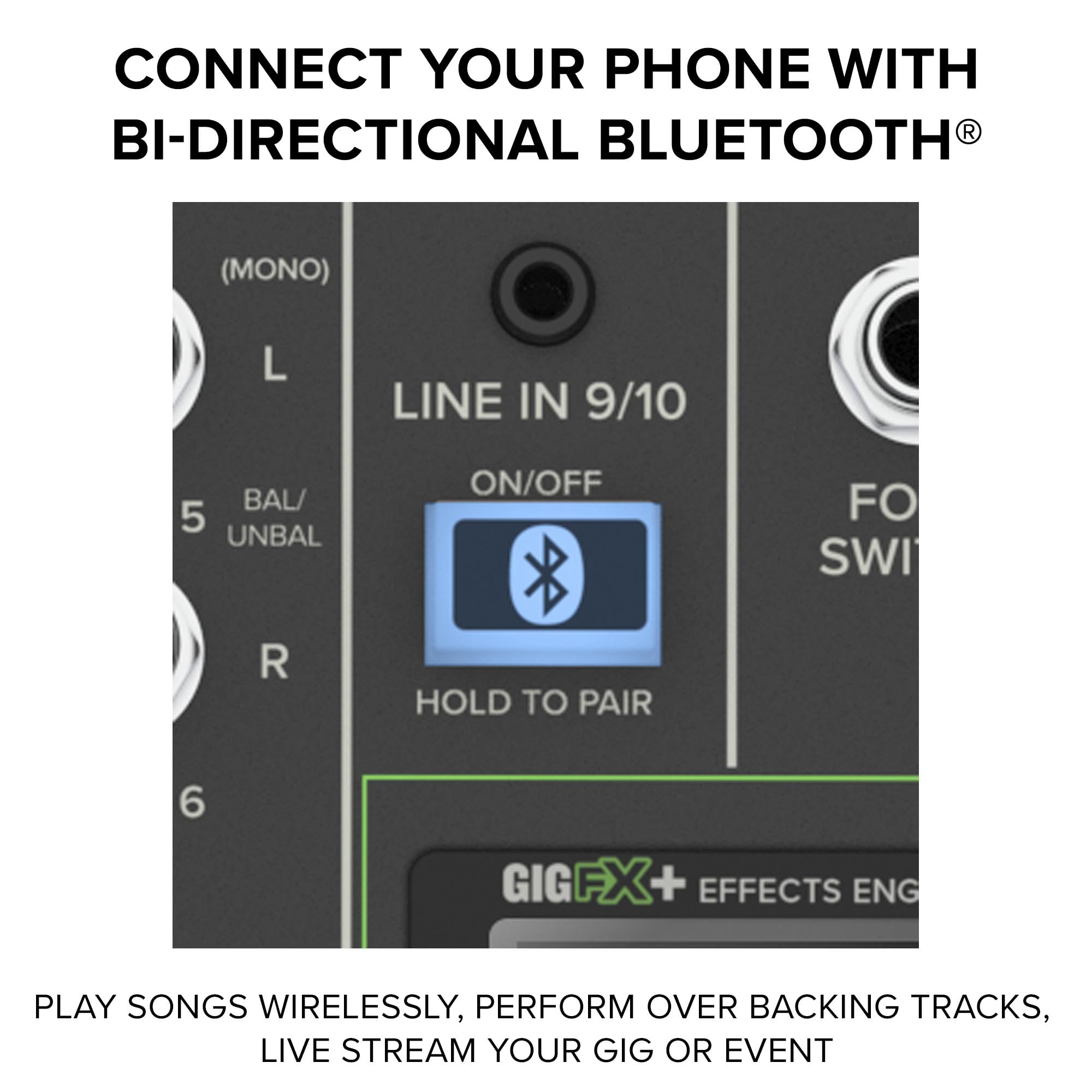 Mackie Profx10 Go Battery Powered 10 Channel Mixer With Usb And Enhanced Effects